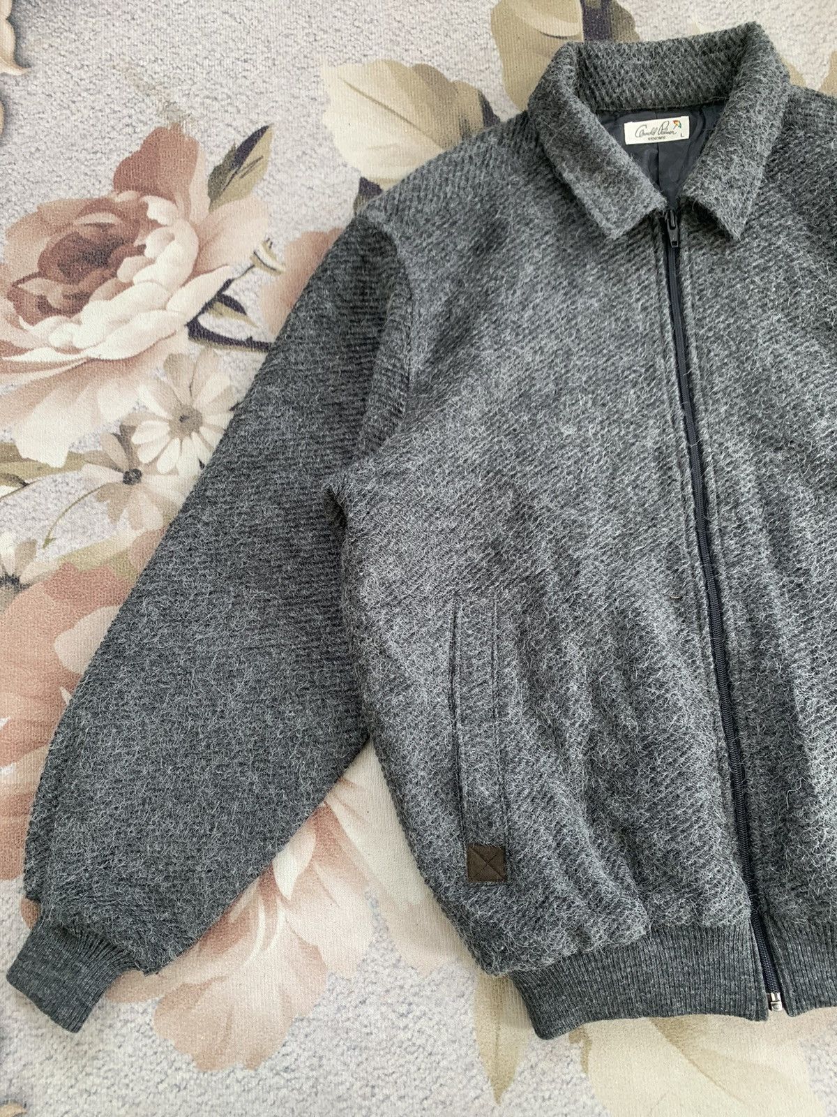 Japanese Brand Arnold Palmer Hairy Wool Jacket Size US L / EU 52-54 / 3 - 3 Thumbnail