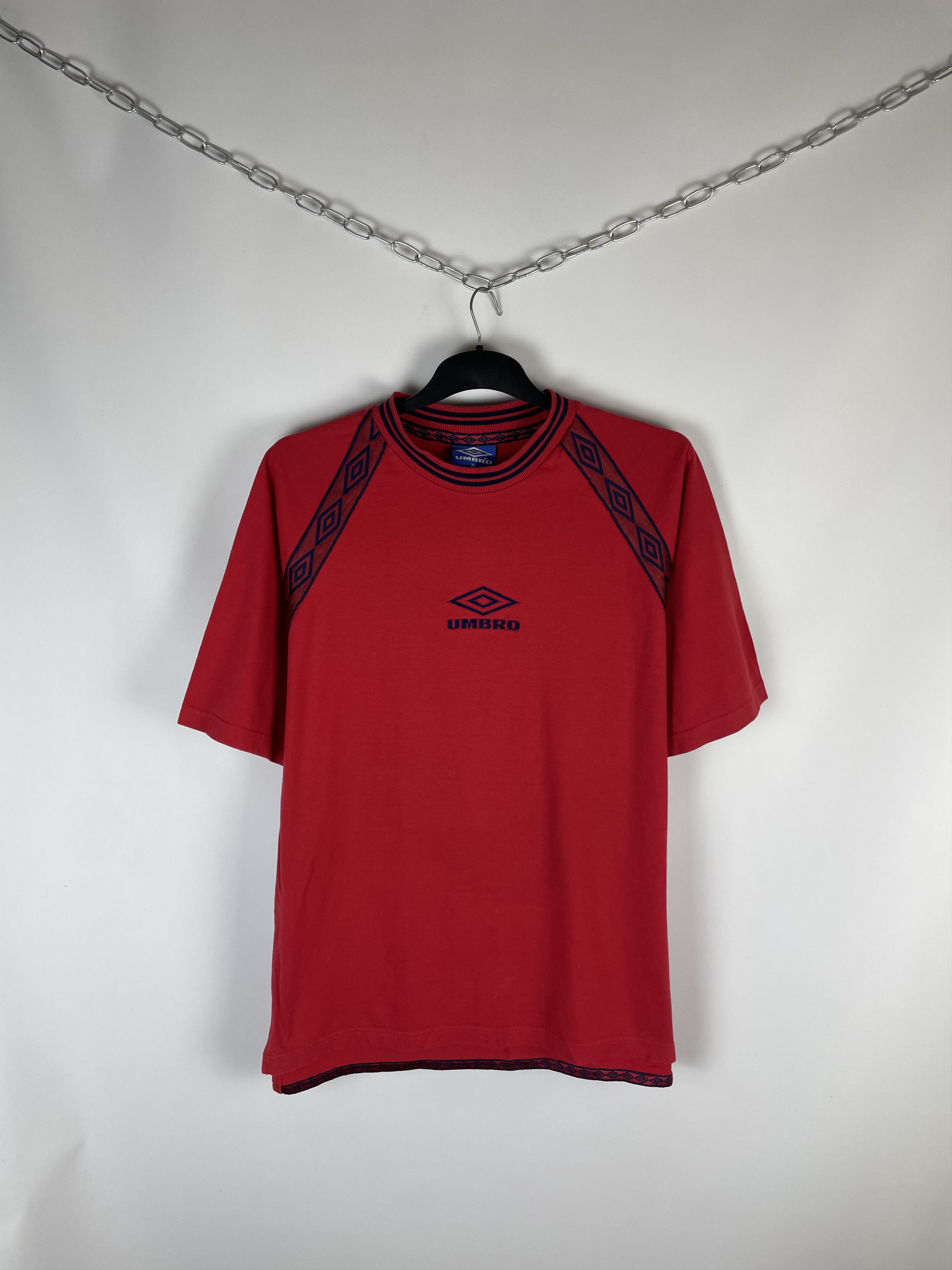 Vintage Umbro T Shirt Big Logo