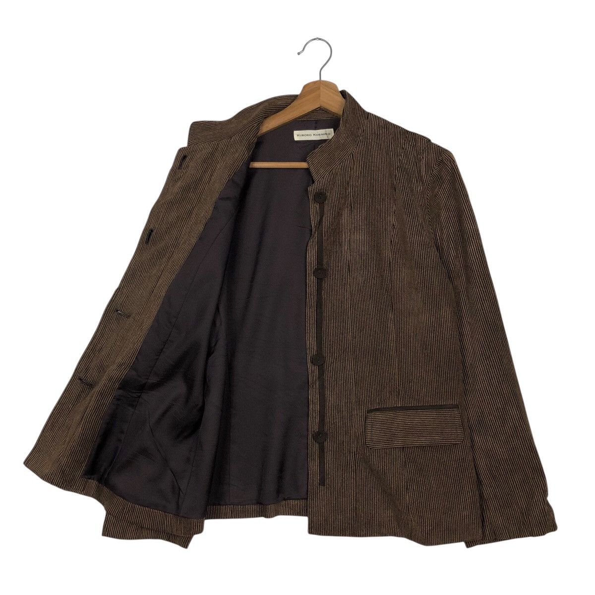 Hiroko Koshino Homme 📌Corduroy Chore Work Jacket Button Hiroko Koshino Size US M / EU 48-50 / 2 - 12 Thumbnail