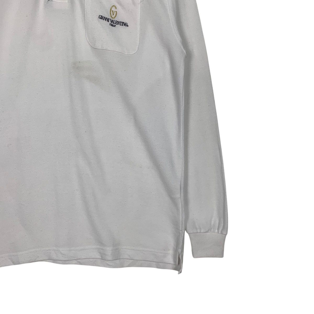Gianni Valentino GIANNI VALENTINO Long Sleeve Polo Shirt #2322-C104 Size US M / EU 48-50 / 2 - 4 Thumbnail