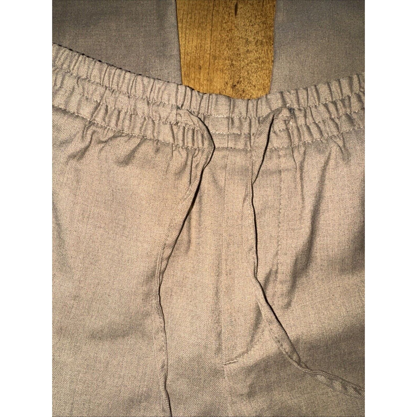 H&M H&M Stretchy Waistband Slacks Brown XS 29x29 Size 29" - 4 Thumbnail