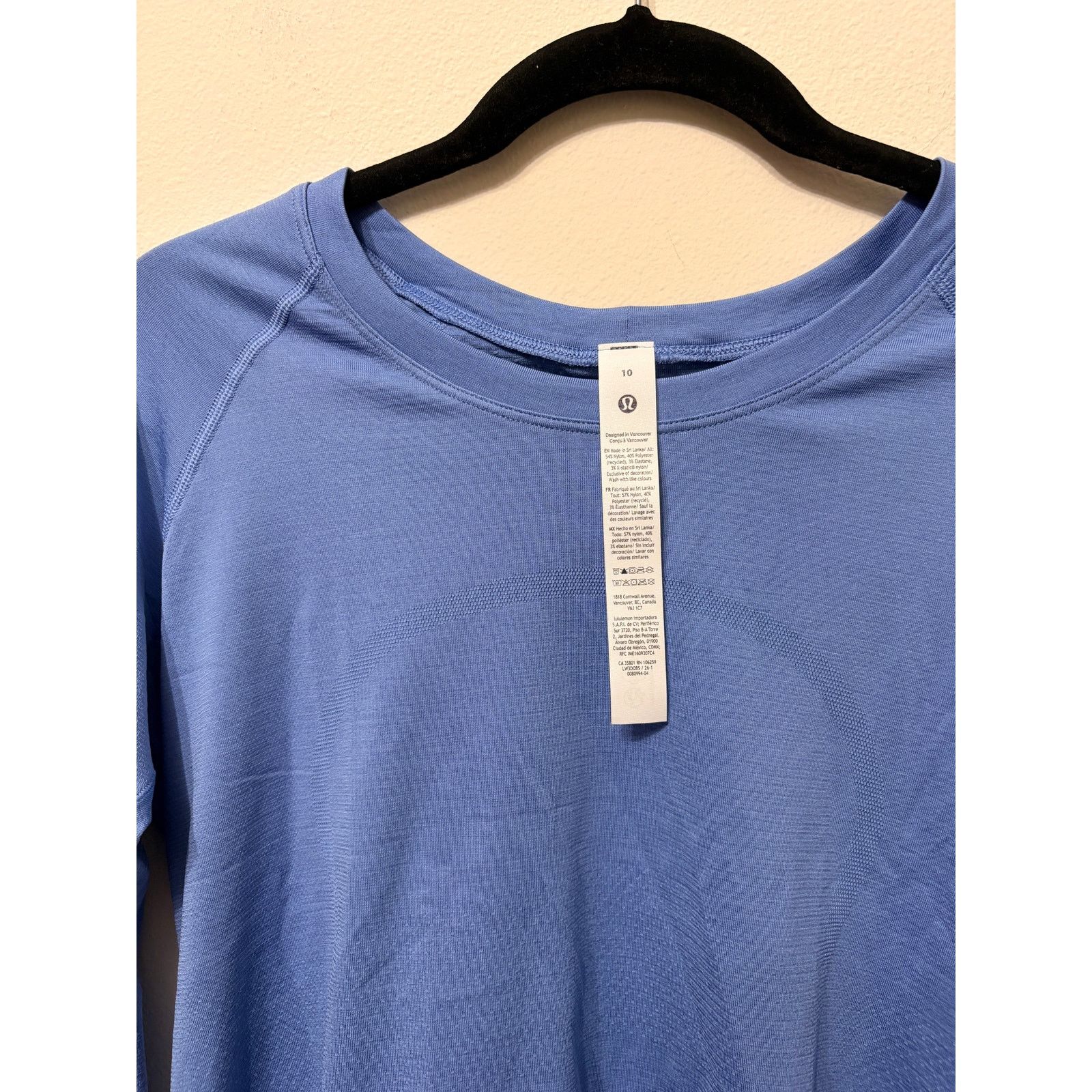 Lululemon NWT Lululemon Swiftly Tech Long Sleeve 2.0 Sz 10 $78 MSRP Size L / US 10 / IT 46 - 2 Thumbnail