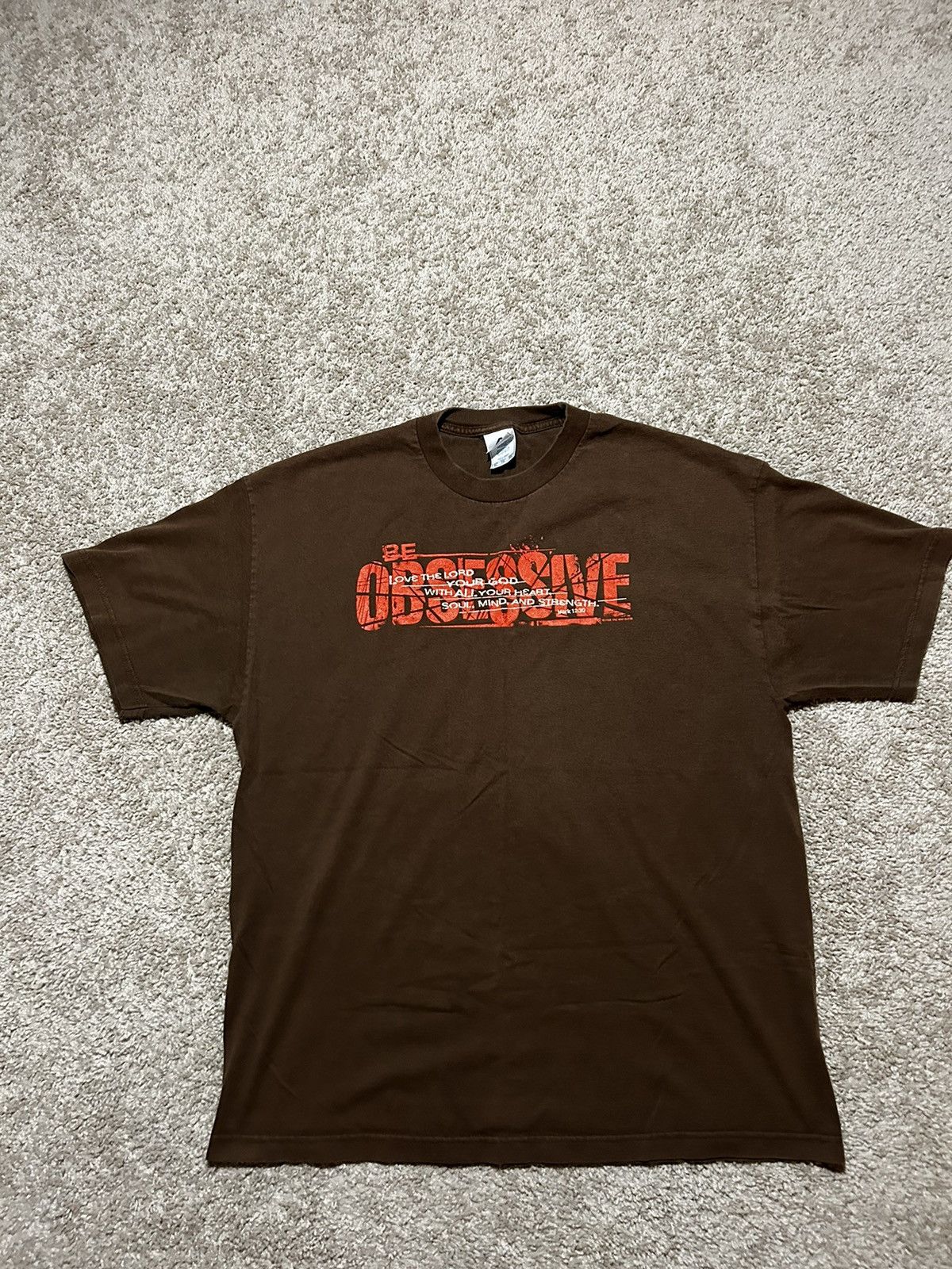AAA Vintage y2k early 2000s Bible Verse skate tee Size US XL / EU 56 / 4 - 2 Thumbnail