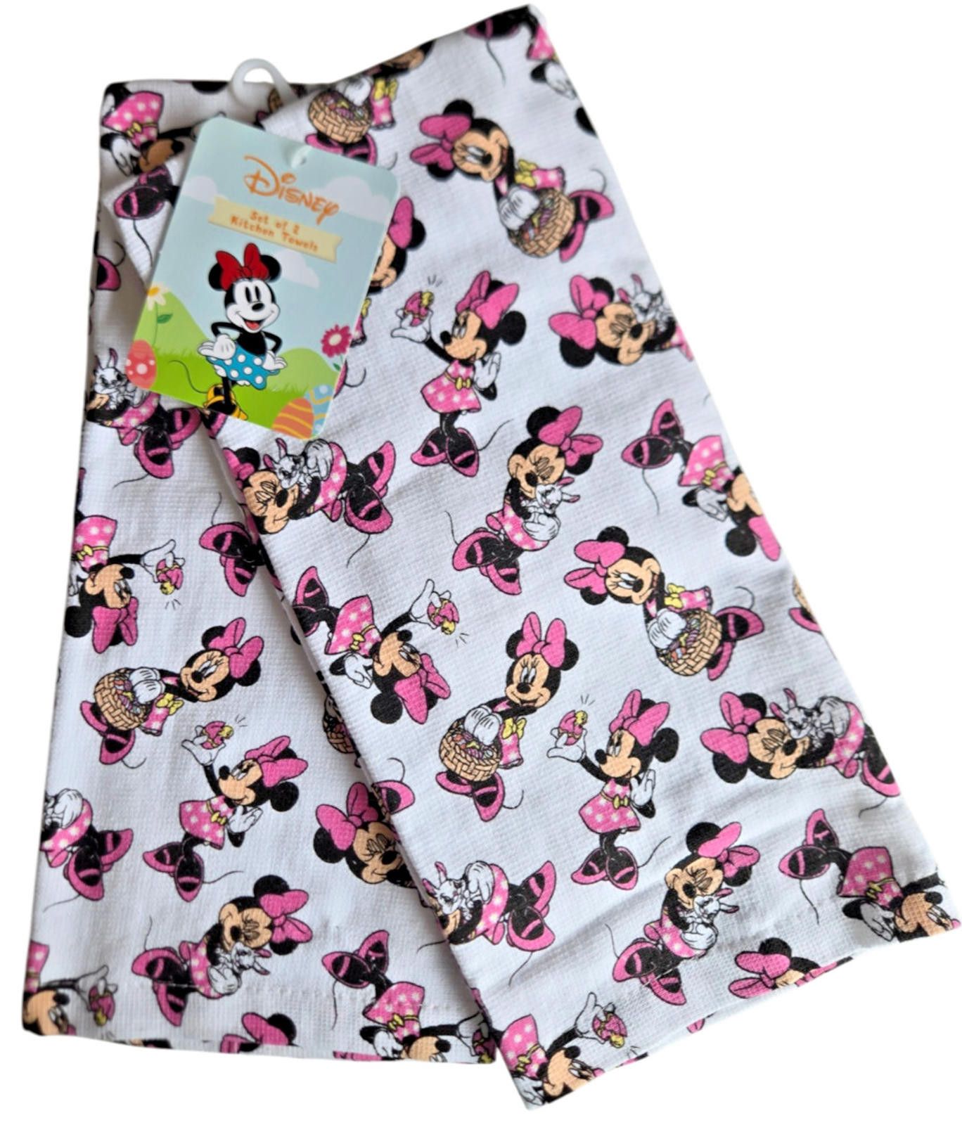 Disney Disney Minnie Mouse Kitchen Towels Set Bunny Easter NWT Size ONE SIZE - 1 Thumbnail