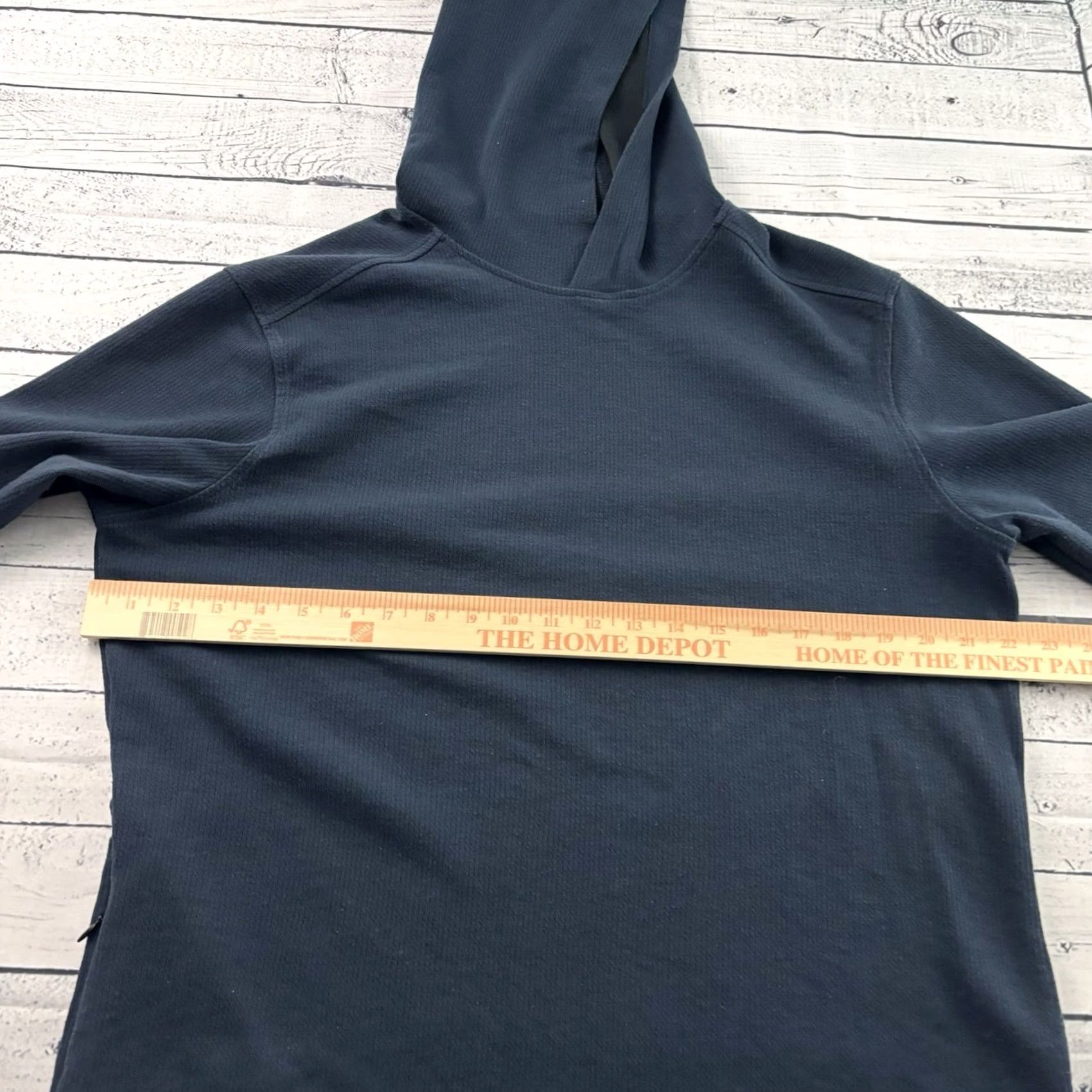 Vintage 01.Algo Performance Pullover Hoodie Mens Large Blue Sweatshirt Size US L / EU 52-54 / 3 - 3 Thumbnail
