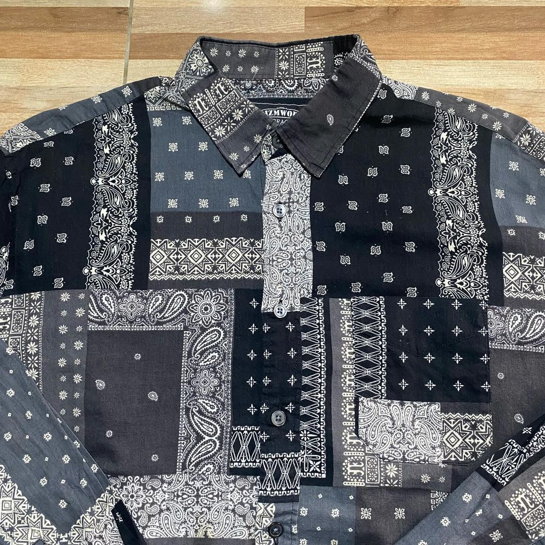 FrizmWORKS SS20 Bandana Relaxed Shirt L/S Size US XL / EU 56 / 4 - 2 Thumbnail