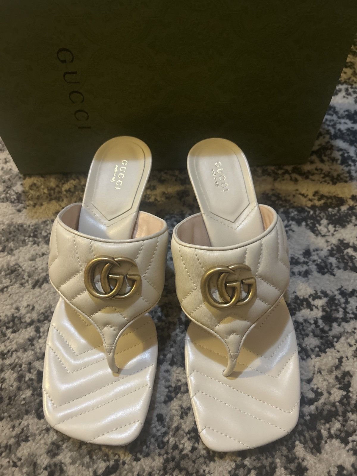Gucci Gucci Double G Thong Sandal Mules size 39.5 Size US 9.5 / IT 39.5 - 6 Thumbnail