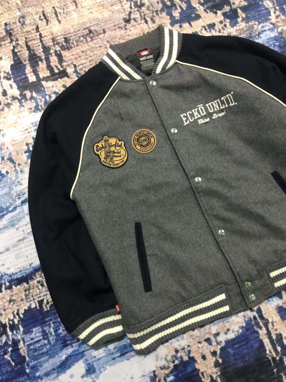 Ecko Unltd. Ecko Untld. Company Wool Varsity Jacket Size US M / EU 48-50 / 2 - 6 Thumbnail