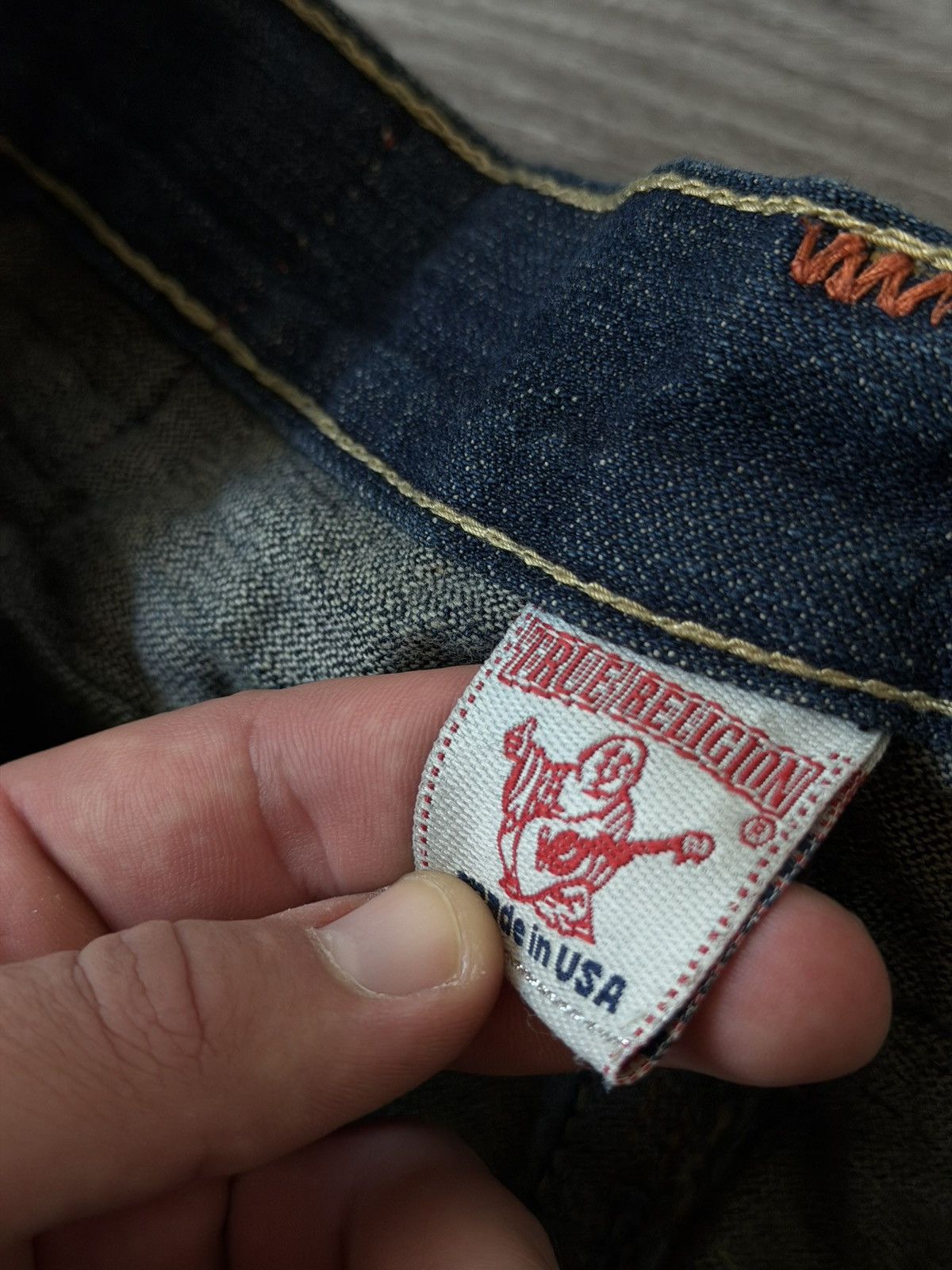 True Religion True Religion Rocco Relaxed Joey Bobby Y2k Jeans Size US 36 / EU 52 - 12 Thumbnail