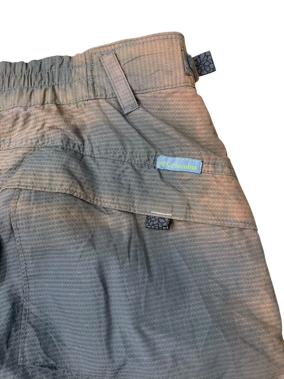 Columbia Vintage Columbia Track Hiking Pant Faded Nylon Size US 35 - 3 Thumbnail