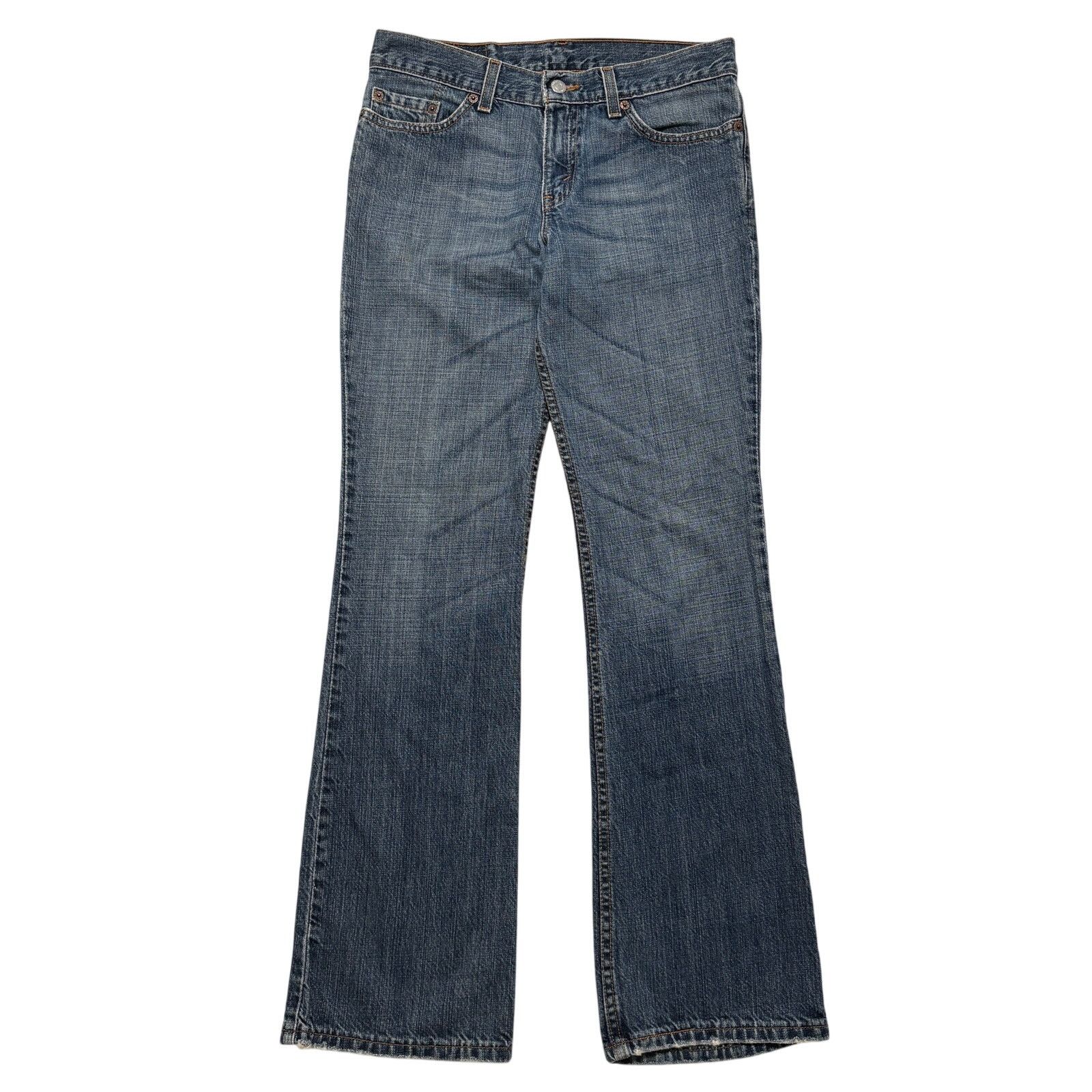 Levi's VTG 90s Levi's 518 Low Rise Bootcut Flare Jeans Blue 30x31 Size 30" / US 8 / IT 44 - 1 Thumbnail