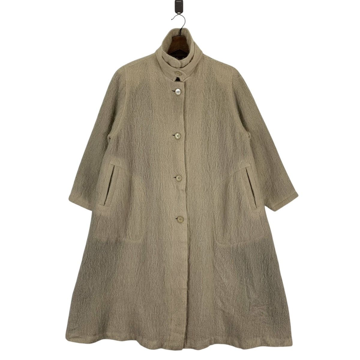 Thierry Mugler Vintage Thierry Mugler jacket coat Mohair Size L / US 10 / IT 46 - 1 Thumbnail