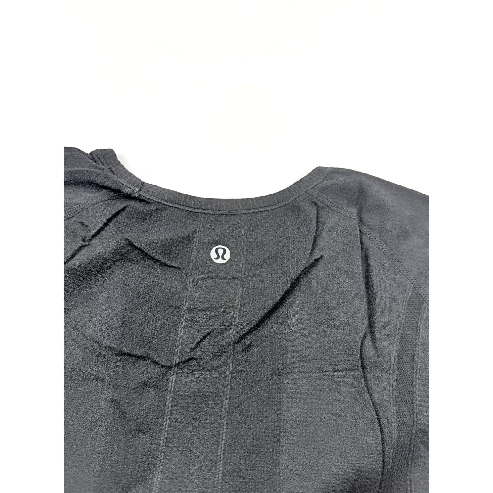 Lululemon Lululemon Swiftly Tech Shirt Womens 8/10 Black Long Sleeve Crew Neck Running Gym Training Top Size M / US 6-8 / IT 42-44 - 7 Thumbnail