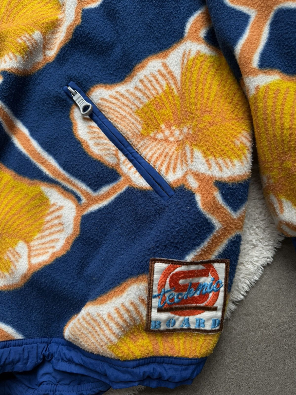 Vintage L Vtg Samas Reversible Jacket Flower Seen on San Holo Riri Size US L / EU 52-54 / 3 - 3 Thumbnail