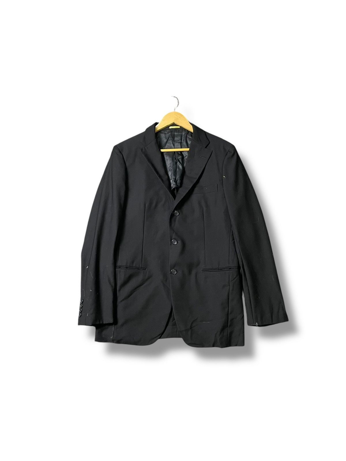 Japanese Brand × Takeo Kikuchi × Vintage Takeo Kikuchi x Vintage Black Blazer (31) Size US S / EU 44-46 / 1 - 1 Thumbnail