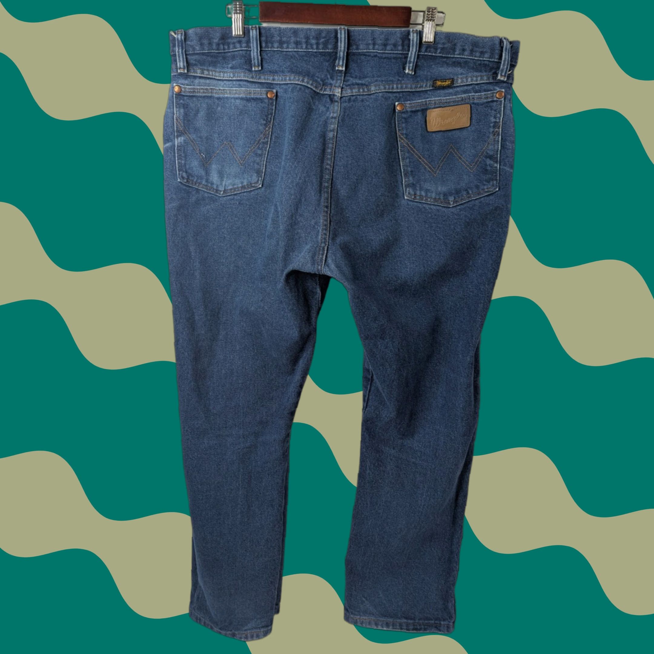 Wrangler Wrangler Jeans Cowboy Cut Straight Leg Denim Men’s 42X30 13MWZPW Western Shirt or Jeans? Size US 42 / EU 58 - 1 Thumbnail