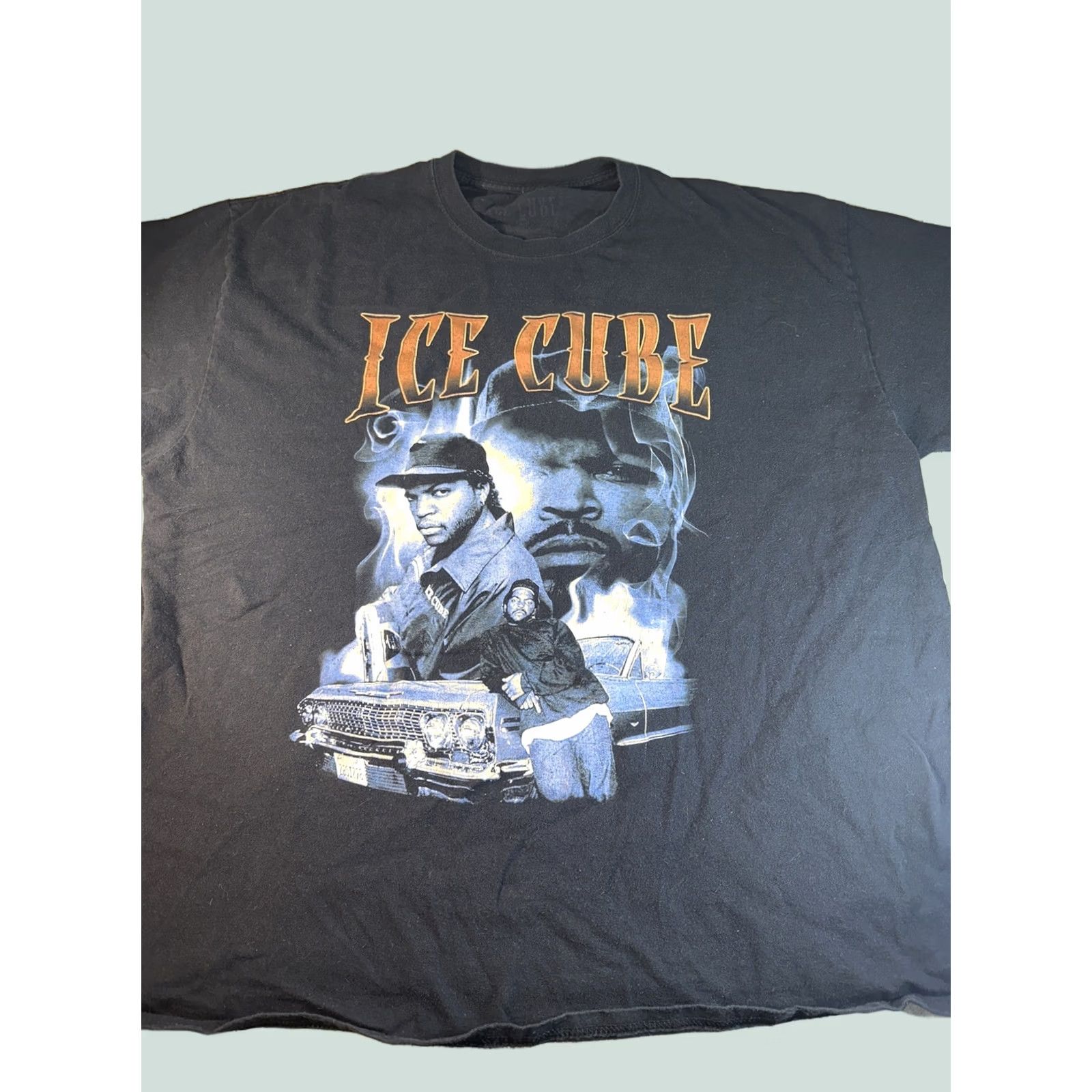 Vintage VINTAGE Men’s Cube T-Shirt 2XL Black Ice Cube Rap Tee Mens Size US XXL / EU 58 / 5 - 1 Thumbnail