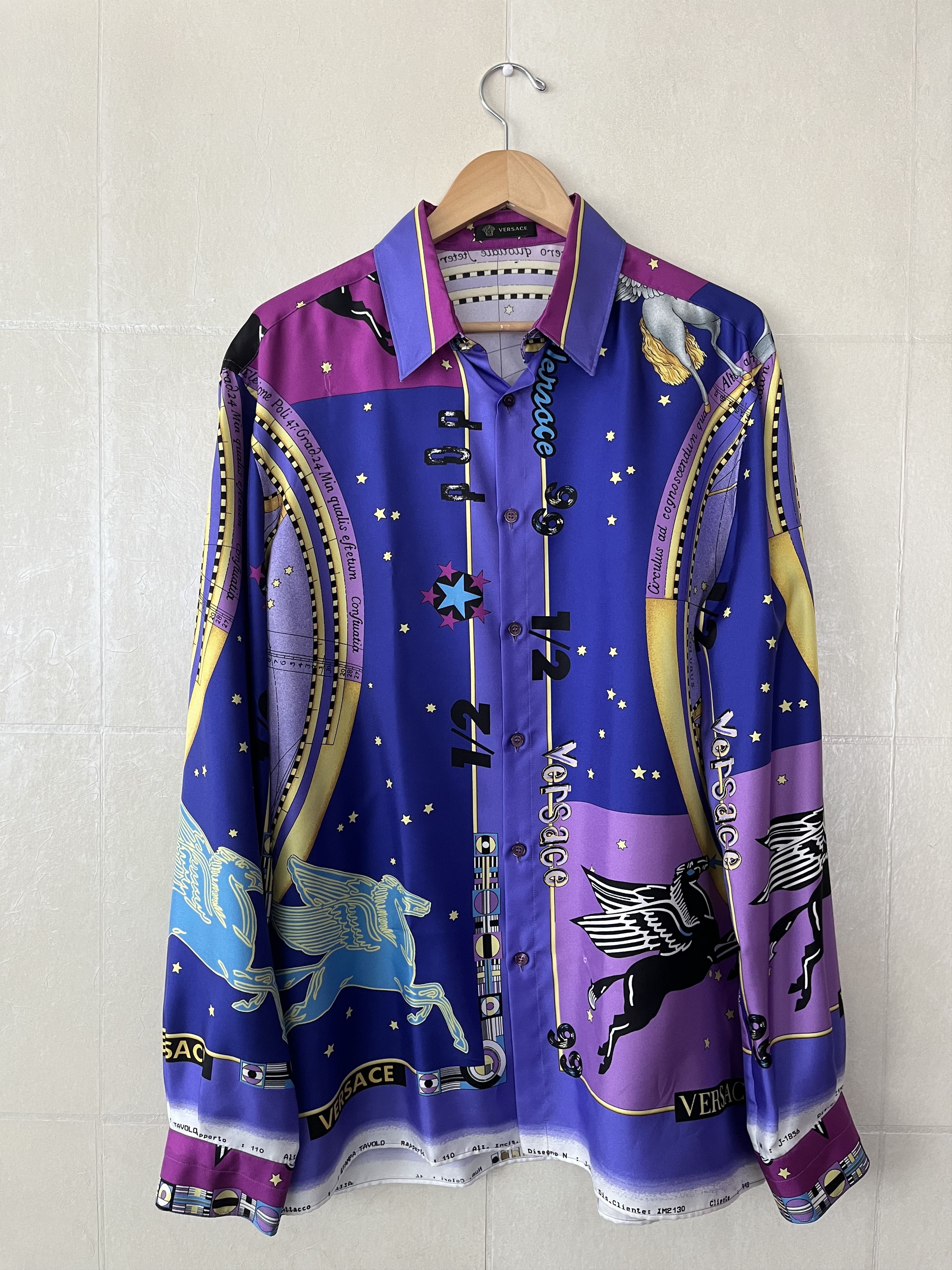 Versace Versace Silk Shirt Size US XS / EU 42 / 0 - 1 Thumbnail