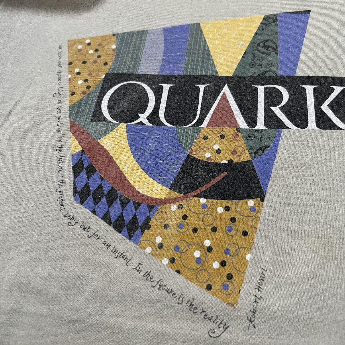Vintage VTG Robert Henri American Realism Quark Quote Art T Shirt Size US L / EU 52-54 / 3 - 5 Thumbnail