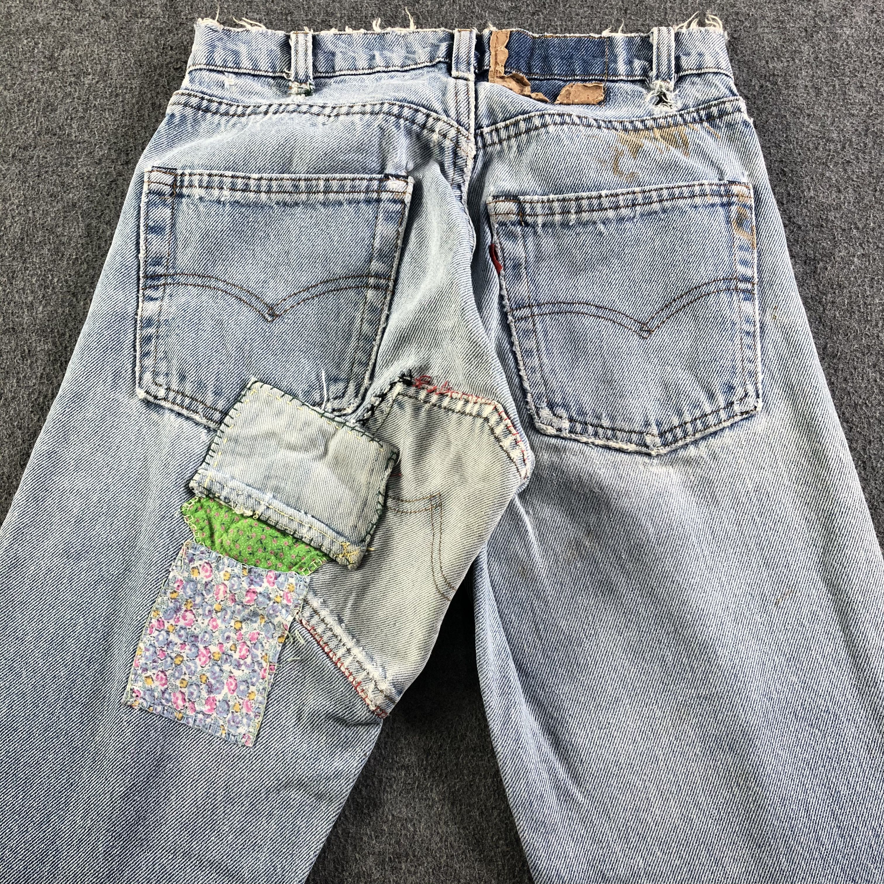 Levi's Vintage Light Wash Levis Jeans-J3382 Size US 26 / EU 42 - 4 Thumbnail