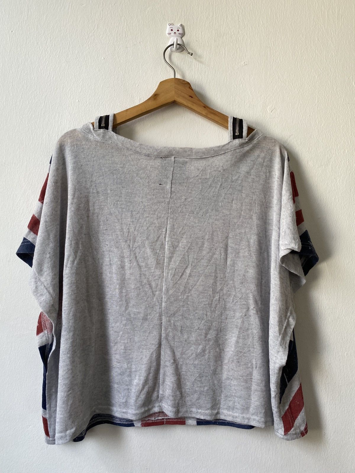 Japanese Brand × Seditionaries Japanese Brand Plein Beaute Over Size Cropped Punk Tee Size US XL / EU 56 / 4 - 3 Thumbnail
