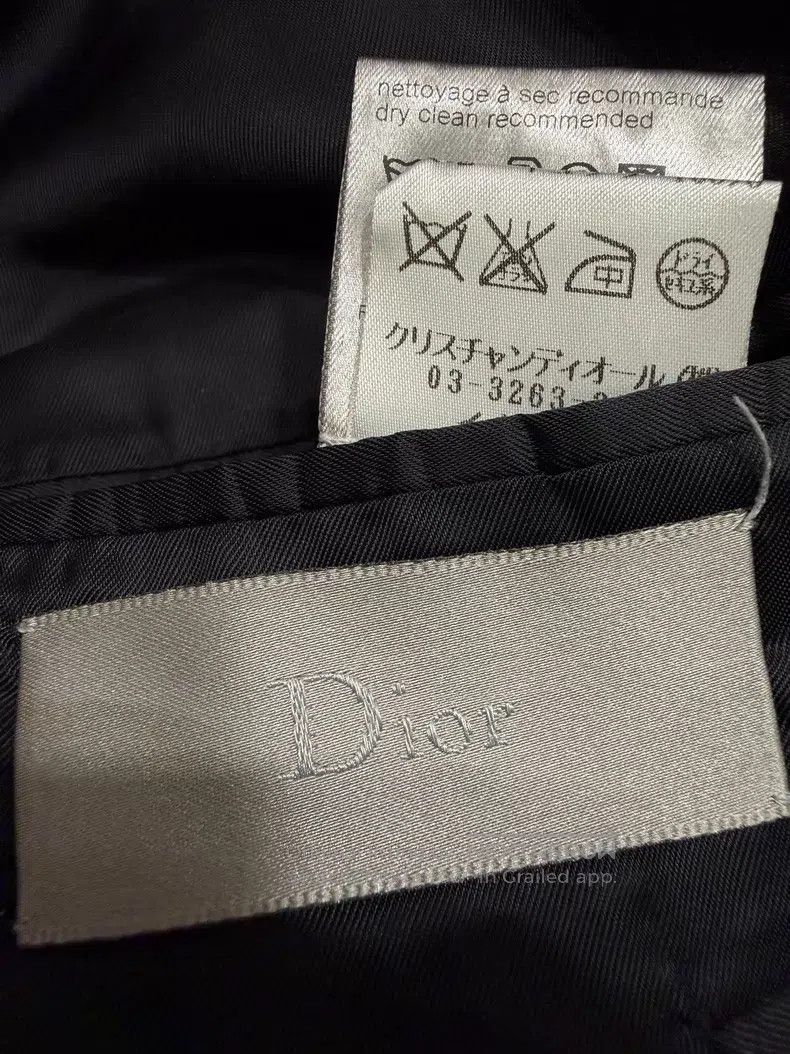 Dior Dior Satin Lapel Double-breasted Smoking Jacket Size US S / EU 44-46 / 1 - 4 Thumbnail