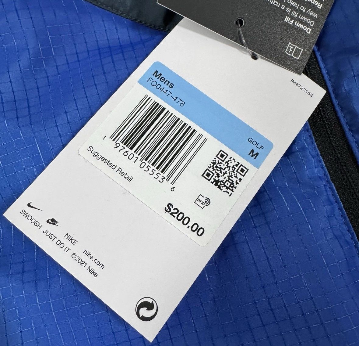 Nike Nike Men's Therma-FIT ADV Repel Golf Vest FQ0447-478 size M Size US M / EU 48-50 / 2 - 9 Thumbnail
