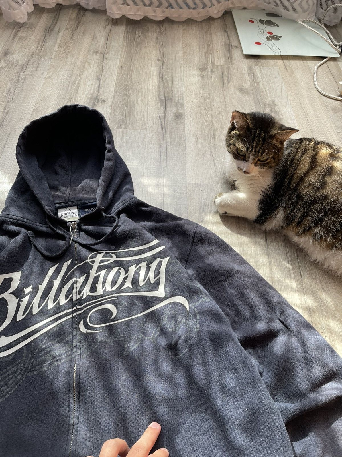 Billabong Billabong 90s Y2K Vintage Big Logo Zip Sweatshirt Hoodie Size US XL / EU 56 / 4 - 11 Thumbnail