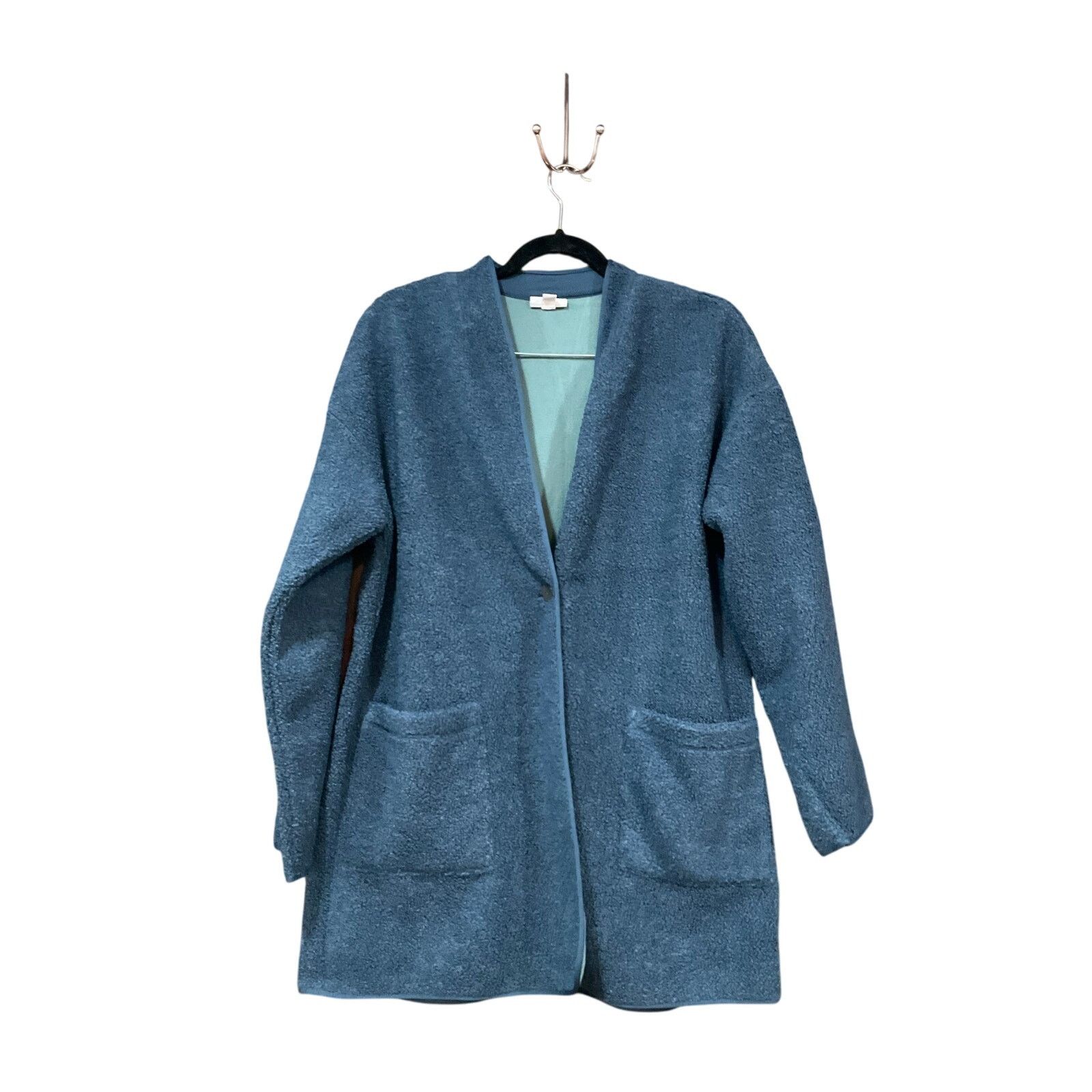 J. Jill J. Jill Cardigan Women Medium Blue NWOT Size M / US 6-8 / IT 42-44 - 1 Thumbnail