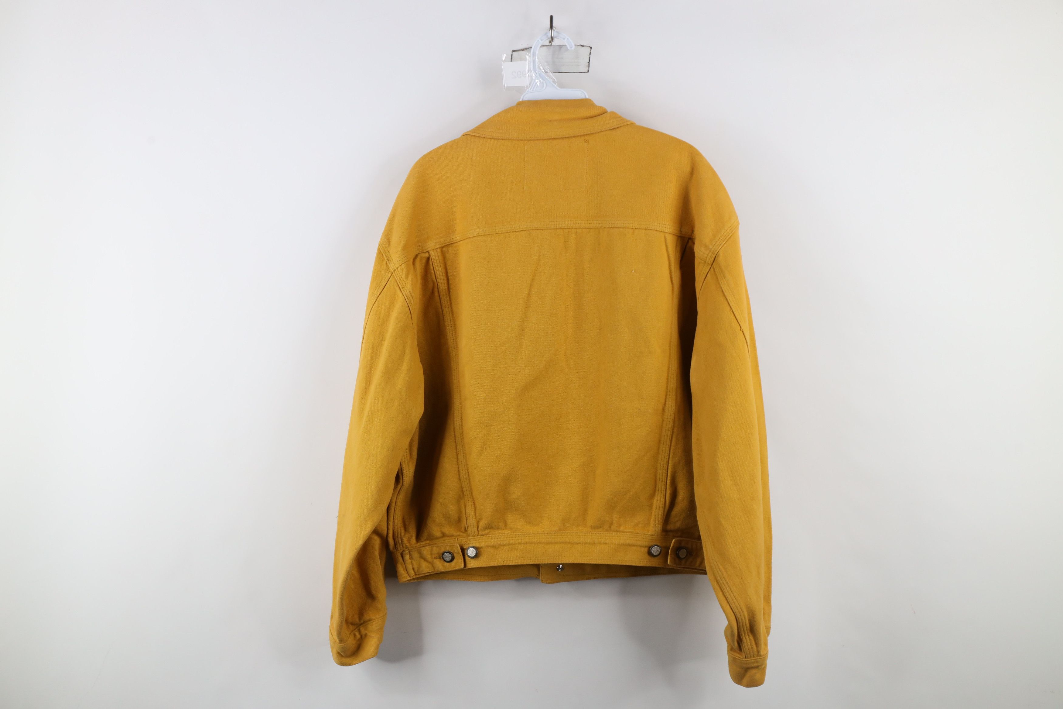 Vintage Vintage 90s Streetwear Pigment Dye Denim Trucker Jacket Size US M / EU 48-50 / 2 - 14 Thumbnail