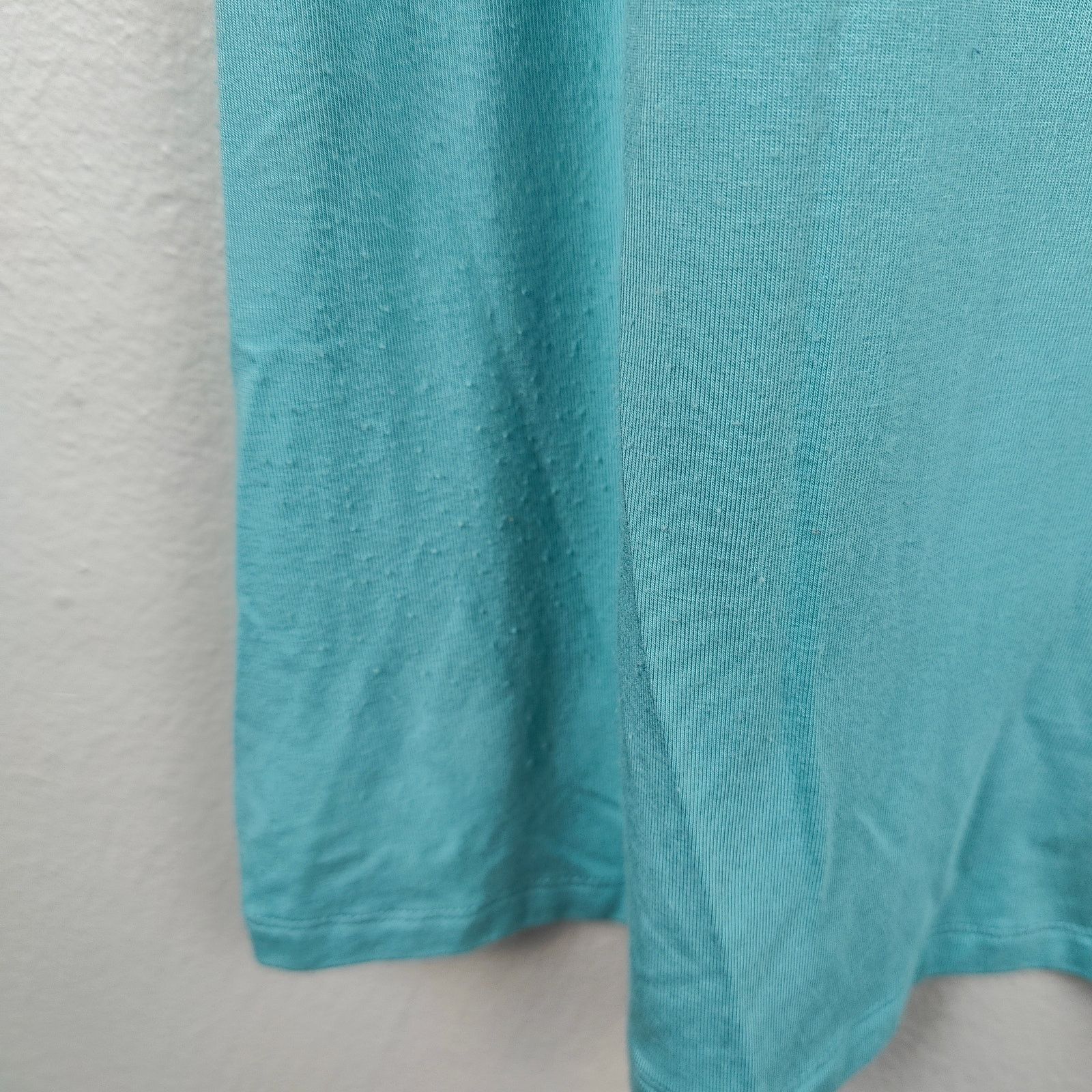 Johnny Was Johnny Was Viscose T-Shirt Womens Small Teal Blue Stretch Size S / US 4 / IT 40 - 6 Thumbnail