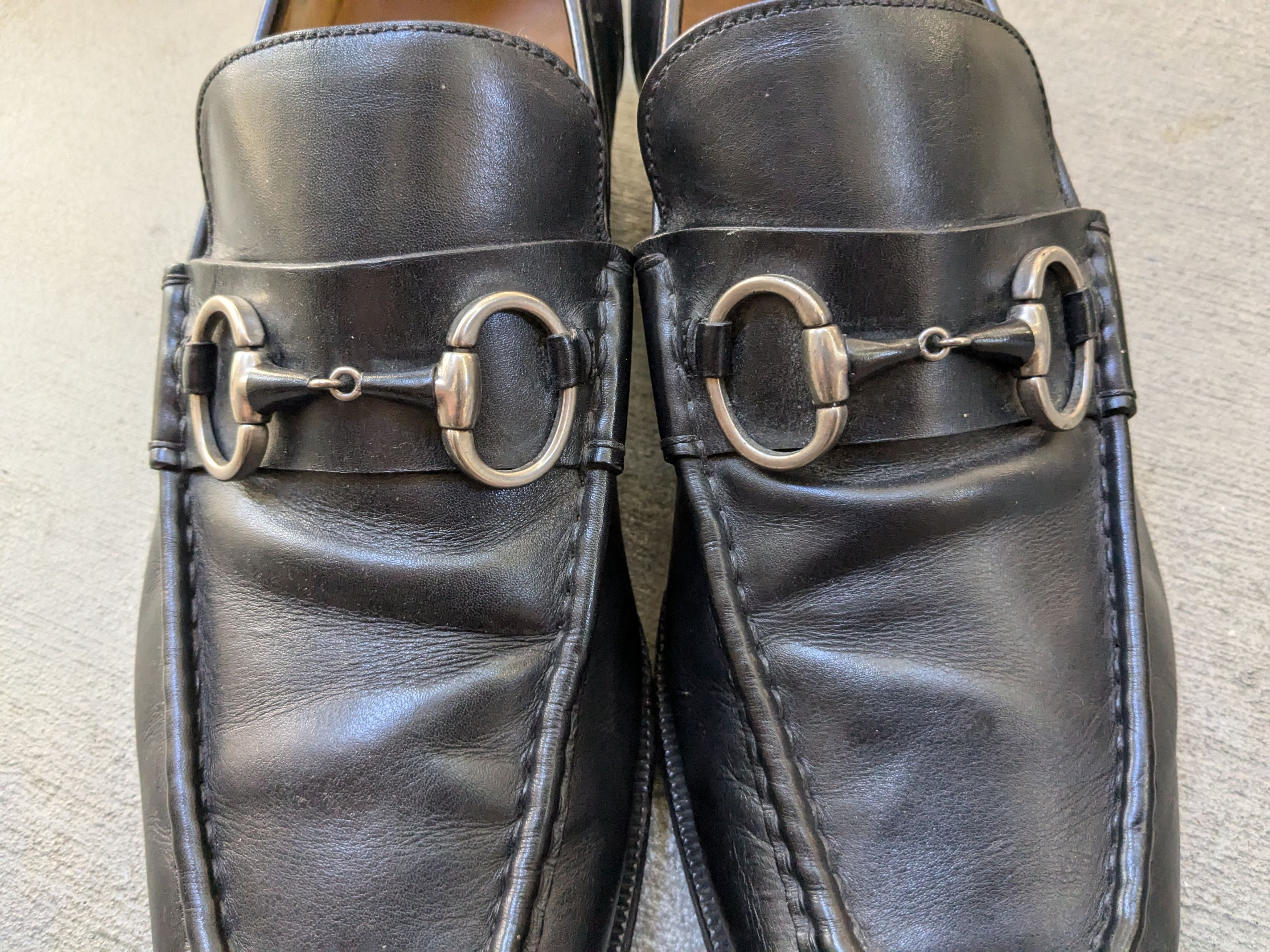 Gucci Gucci Horsebit Loafers Black 10 Slip Ons Buckle Size US 10 / EU 43 - 5 Thumbnail