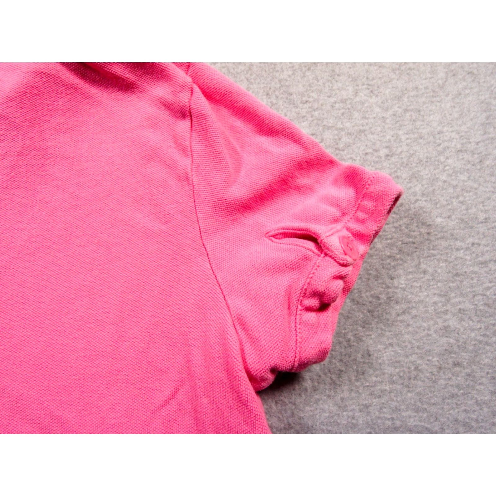 RLX Ralph Lauren Polo Jeans Ralph Lauren Shirt Womens Medium Pink Short Sleeve Ruffle Ladies Size M / US 6-8 / IT 42-44 - 7 Thumbnail