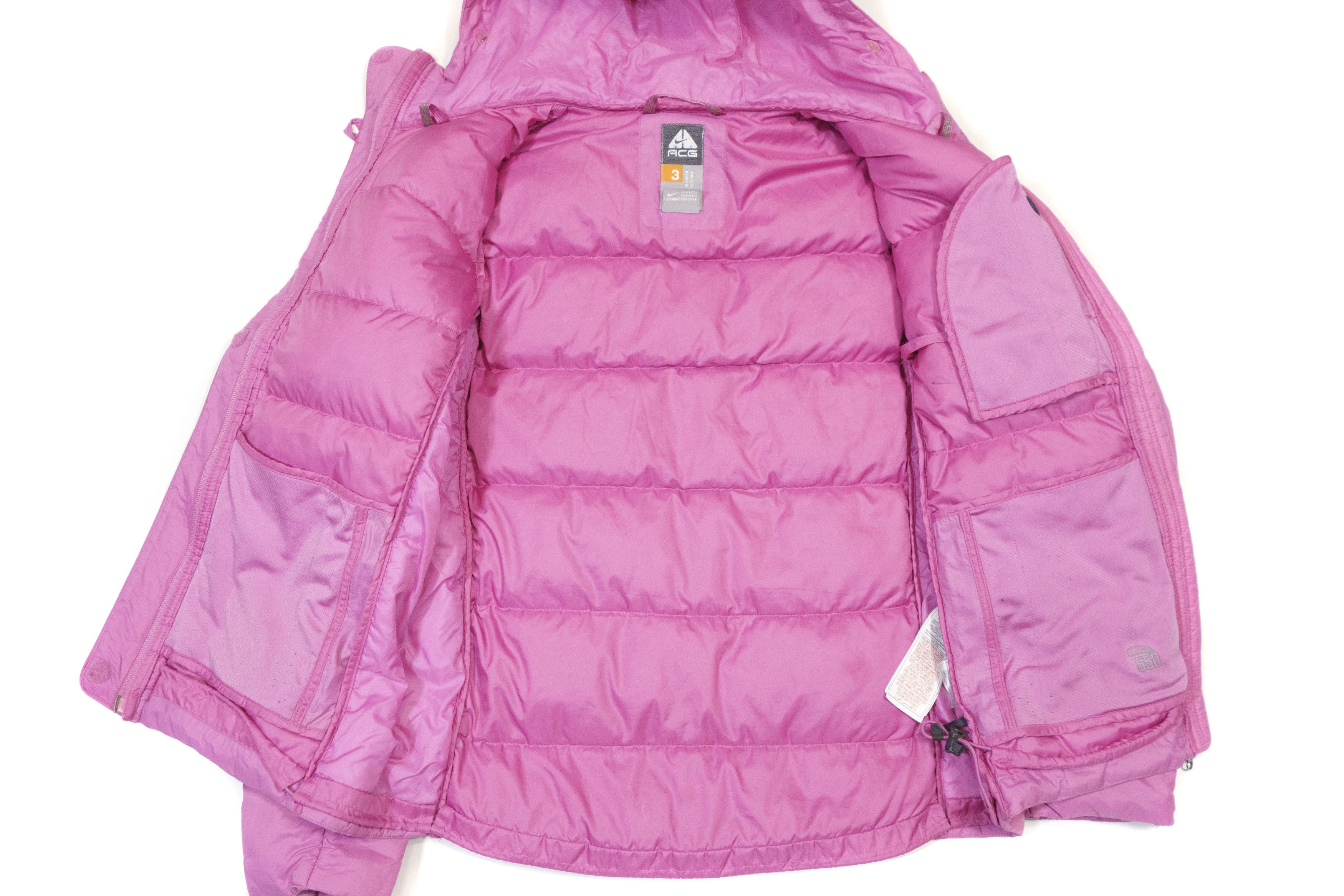 Nike 00S ACG Logo 550 Goose Down Jacket Size L / US 10 / IT 46 - 7 Thumbnail