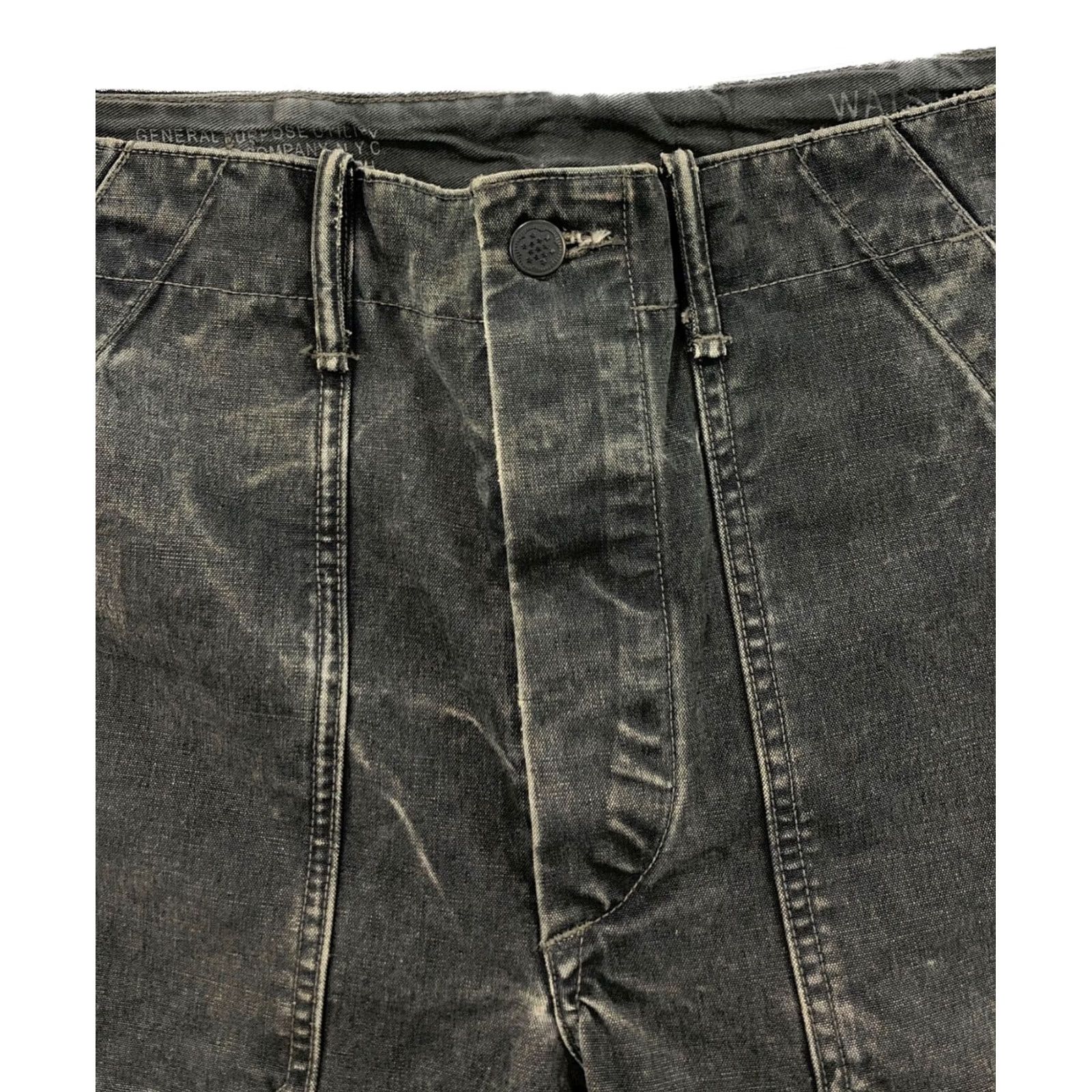 Ralph Lauren RRL Ralph Lauren Kerr Utility Pants W28 Black Cotton Men’s Casual Pre-owned Size US 28 / EU 44 - 3 Thumbnail