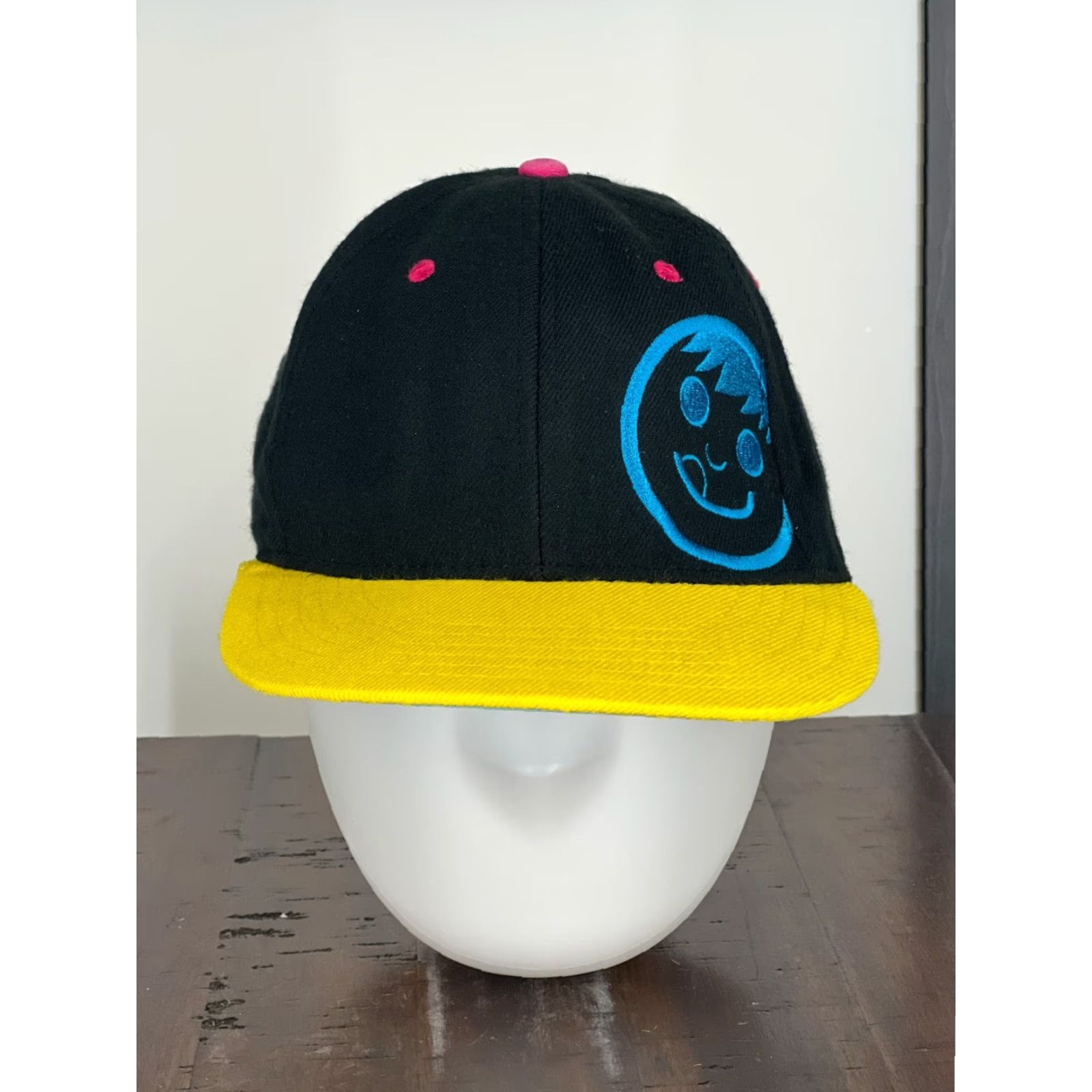 Vintage NEFF Hat Cap Fitted Adult Large Black Skate Skater Surf Cotton Beach Classic F Size ONE SIZE - 2 Thumbnail