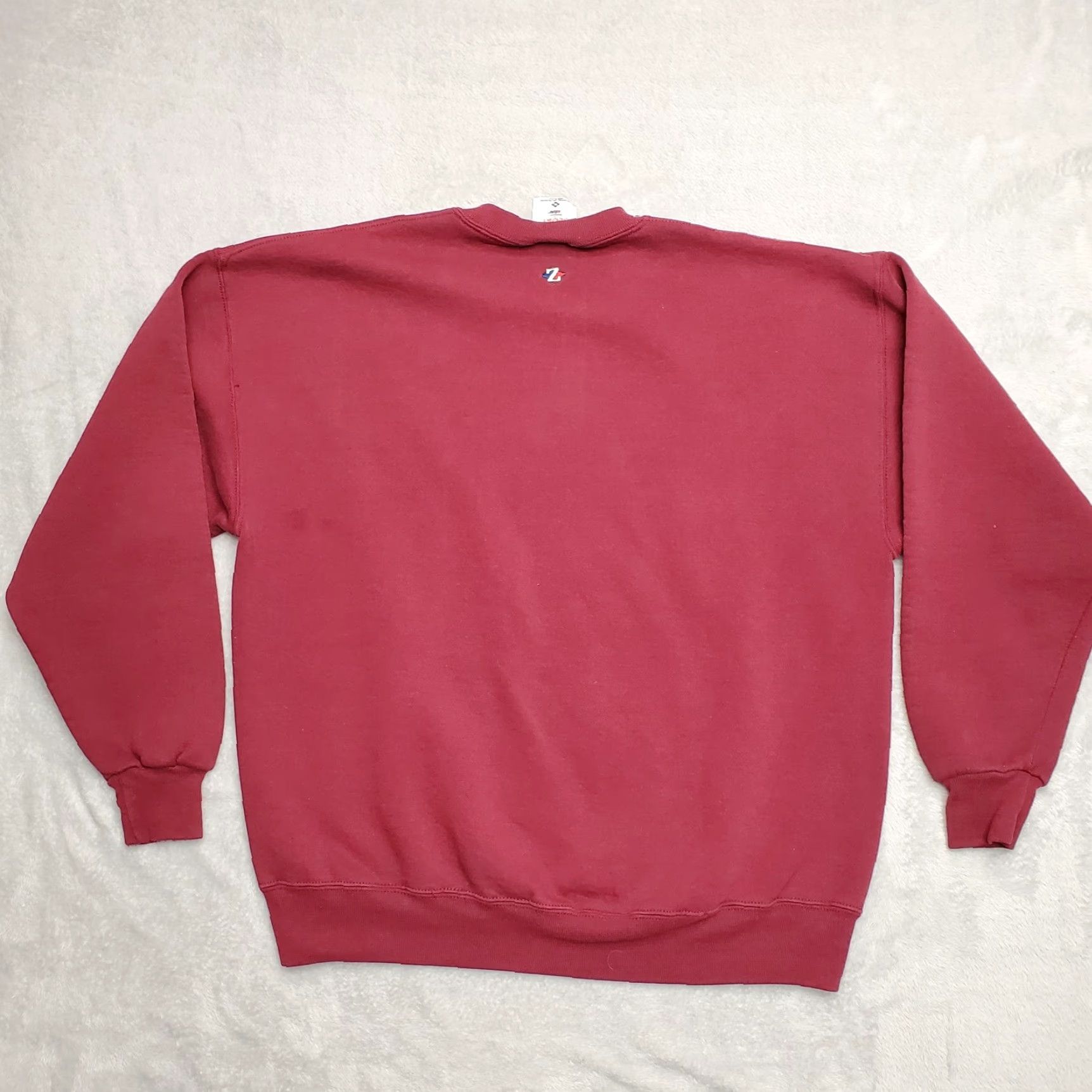 Jerzees VINTAGE Jerzees Sweatshirt Mens XL Red Pullover Crewneck NUBLEND 80s 90s USA USA Mens Regular Size XL Red Crew Neck Cotton Polyester Solid Size US XL / EU 56 / 4 - 7 Thumbnail
