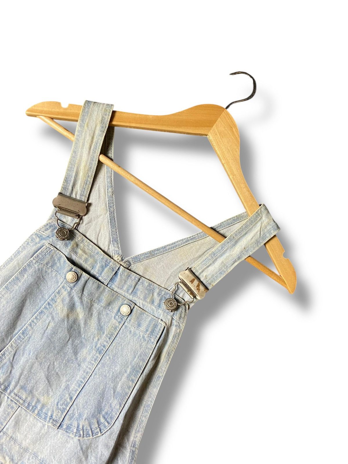 Japanese Brand × Modern Amusement × Vintage Amusement Japanese Brand Denim Overalls (123) Size US 32 / EU 48 - 8 Thumbnail