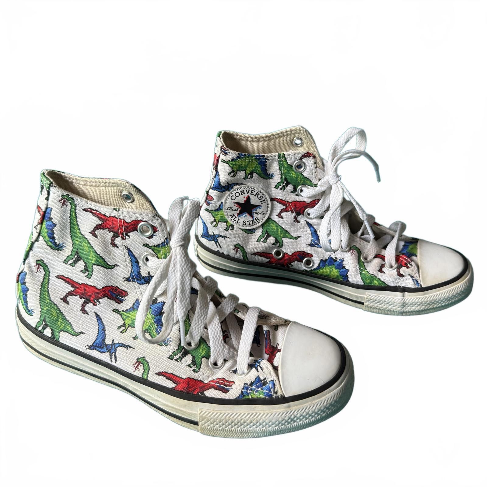 Converse Converse Chuck Taylor All Star dinosaur sneakers size 2y Size US 5 / EU 37 - 6 Thumbnail