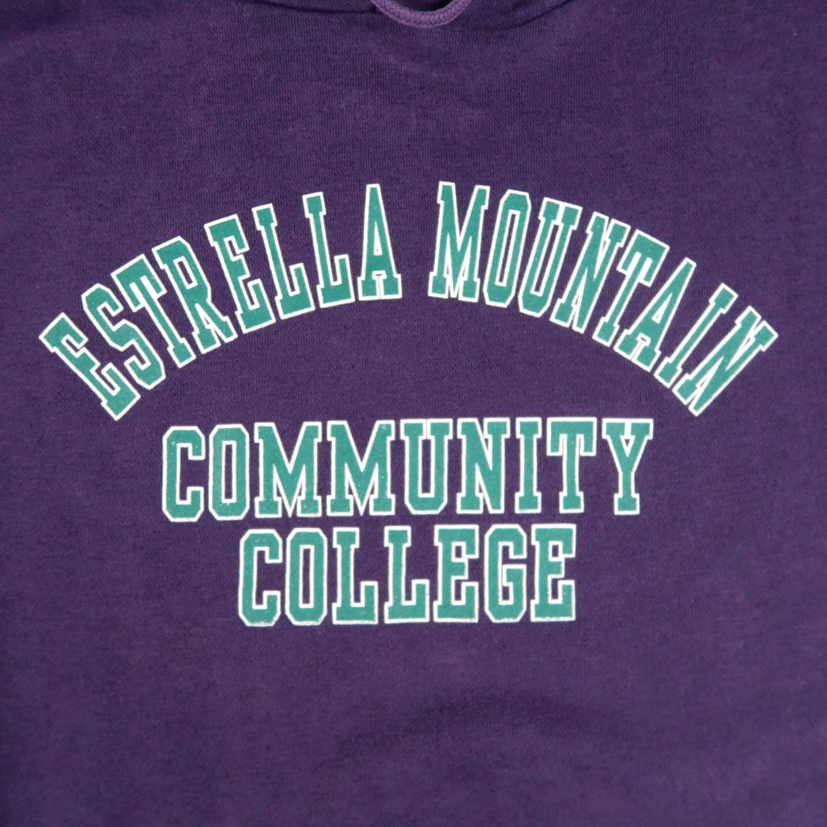 Jansport VINTAGE JanSport Sweatshirt Hoodie Shirt Mens 2XL Purple 90s Estrella Mountain College Graphic Print Hoodie Pullover Crew Neck Sweatshirt Size US XXL / EU 58 / 5 - 5 Thumbnail