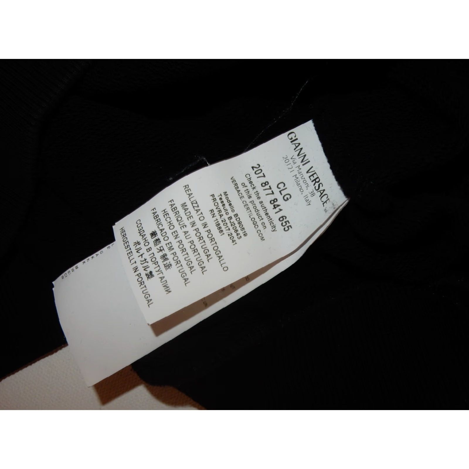 Versace VERSACE VERSUS Men's Pullover Sweater Size S (Fits Small) Black Lion Size US S / EU 44-46 / 1 - 5 Thumbnail