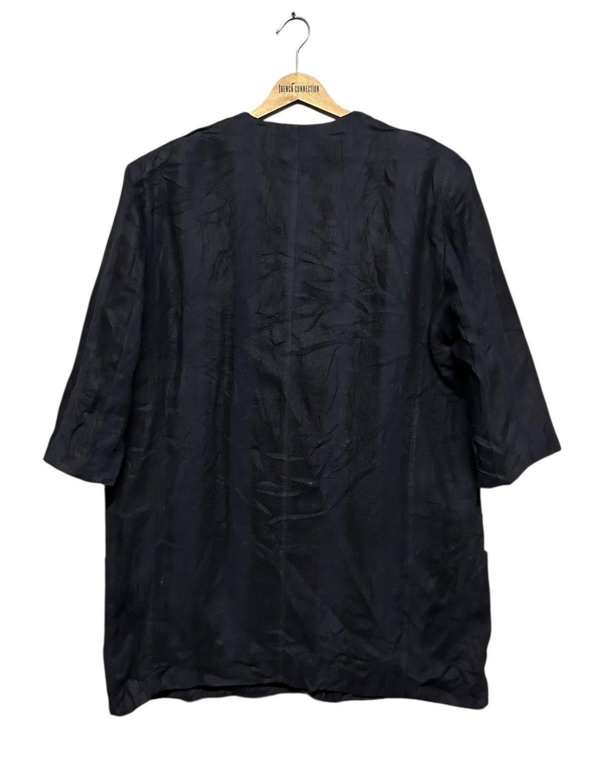 Yohji Yamamoto Vtg🔥Y’s Yohji Yamamoto Striped Cotton Linen Buttoned Jacket Size US L / EU 52-54 / 3 - 3 Thumbnail