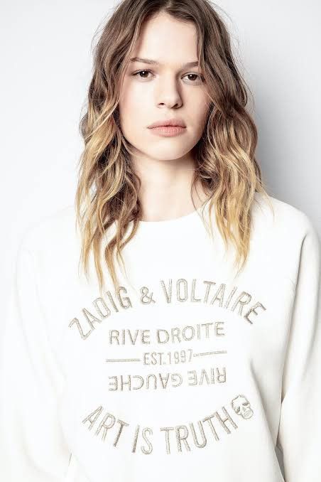 Zadig & Voltaire Zadig & Voltaire Blason Brode Sweatshirt Size US M / EU 48-50 / 2 - 3 Thumbnail