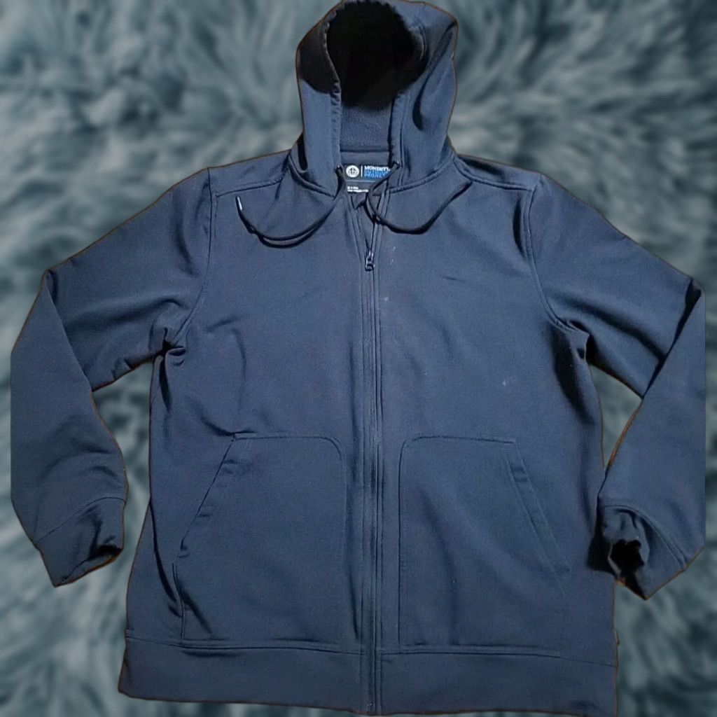 Y/Project MONDETTA Outdoor Project Hoodie Full Zip Lg Black Fleece Lined Softshell Men Size US L / EU 52-54 / 3 - 1 Thumbnail
