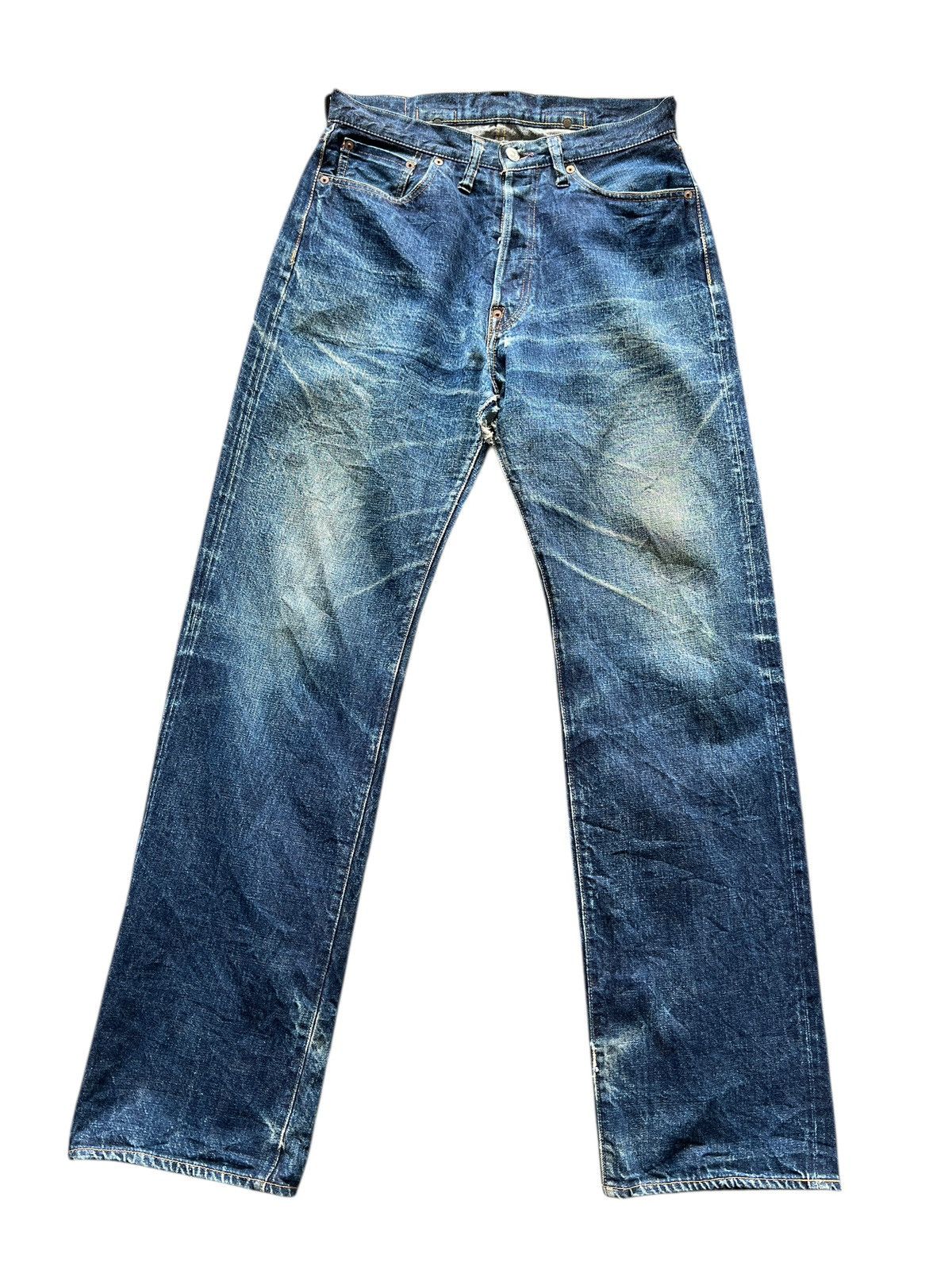 Denime 🔥 Denime Authentic Lot 669 Selvedge Hidden Rivet Denim Jeans Size US 30 / EU 46 - 4 Thumbnail