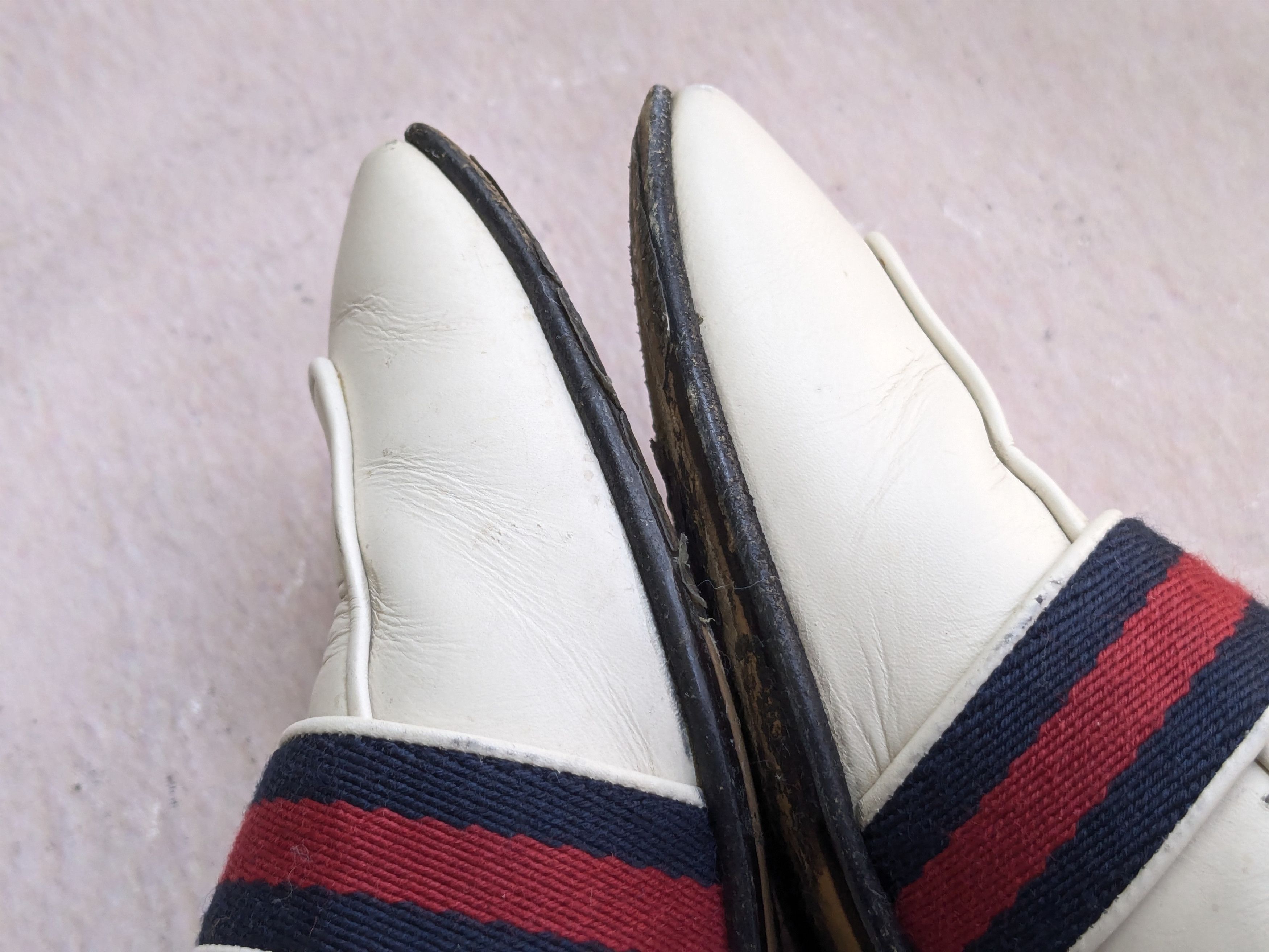 Gucci Gucci Loafers White 36 6 Leather Pumps Heels Size US 6 / IT 36 - 3 Thumbnail