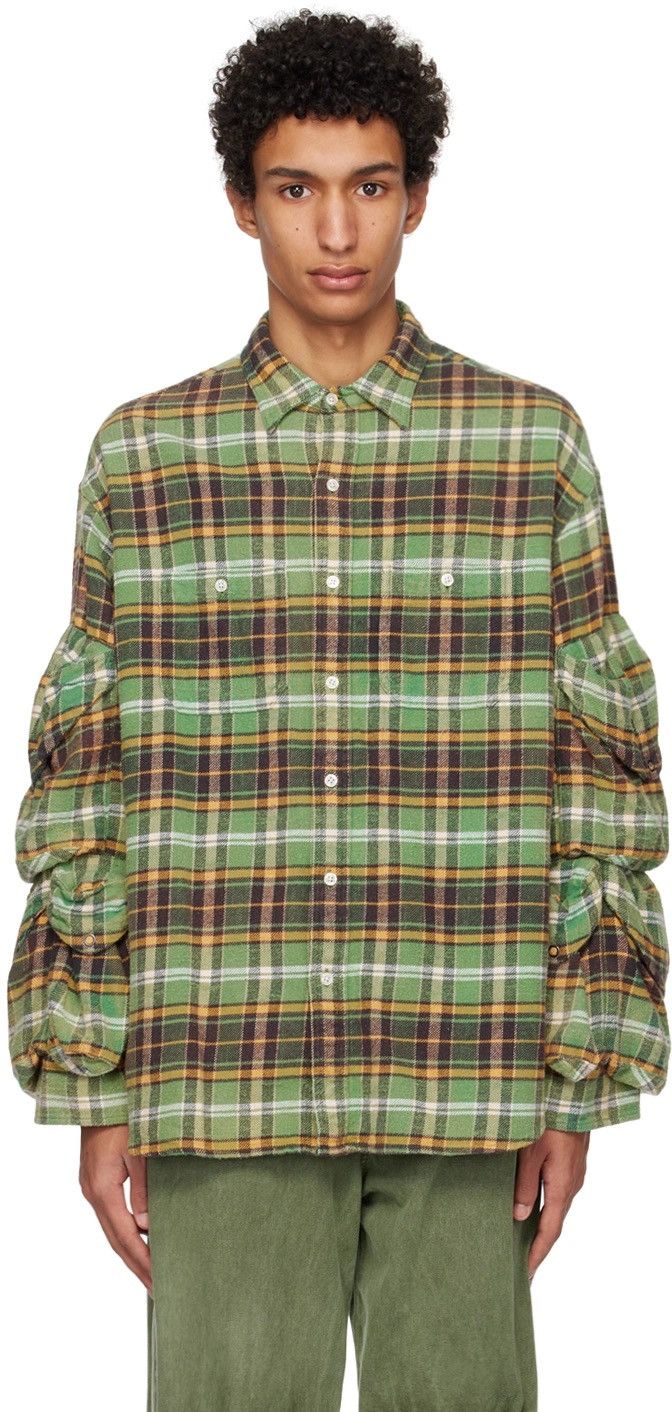 R13 Multi-pocket Workwear Shirt. Medium Size US M / EU 48-50 / 2 - 1 Thumbnail