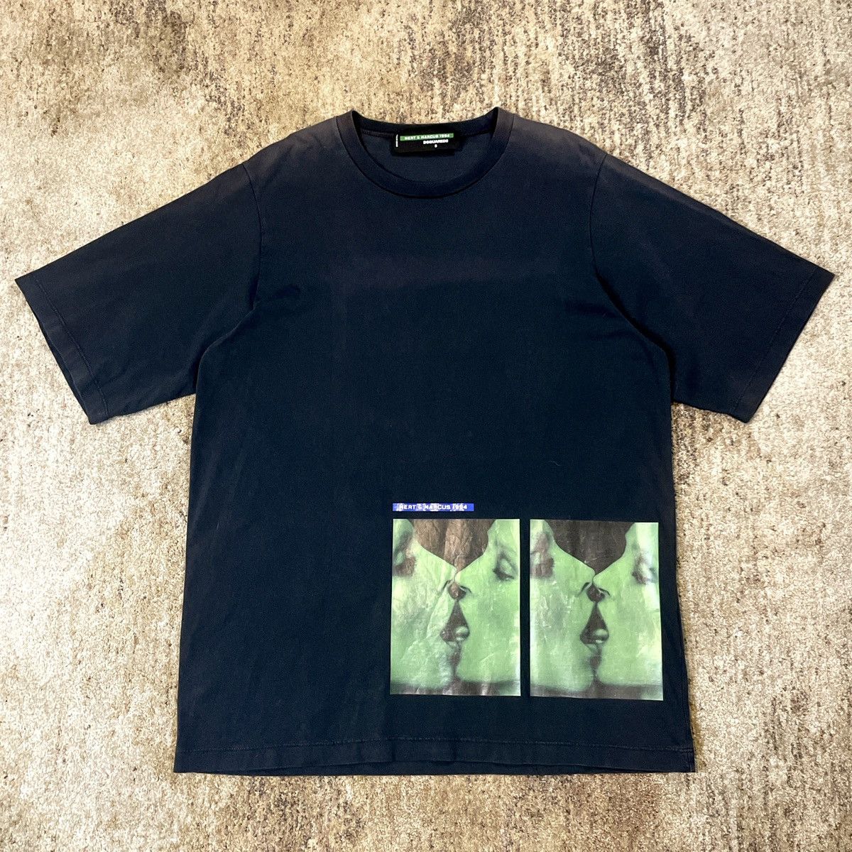 Dsquared2 Dsquared2 X Mert & Marcus 1994 Black Oversized Shirt Size US S / EU 44-46 / 1 - 1 Thumbnail