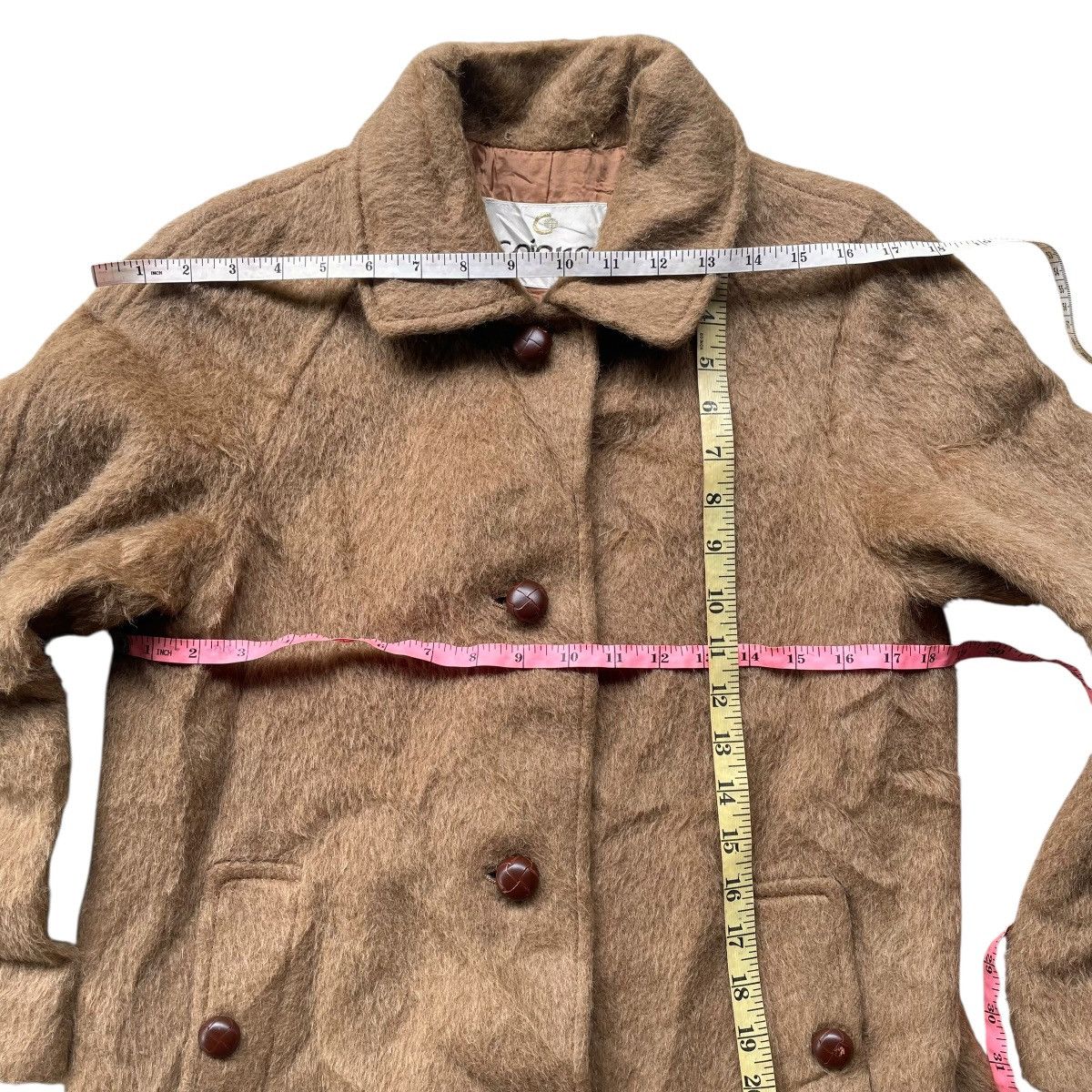 Japanese Brand Vintage Cojana Japanese Wool Alpaca Autum Winter Long Jacket Size US S / EU 44-46 / 1 - 16 Thumbnail