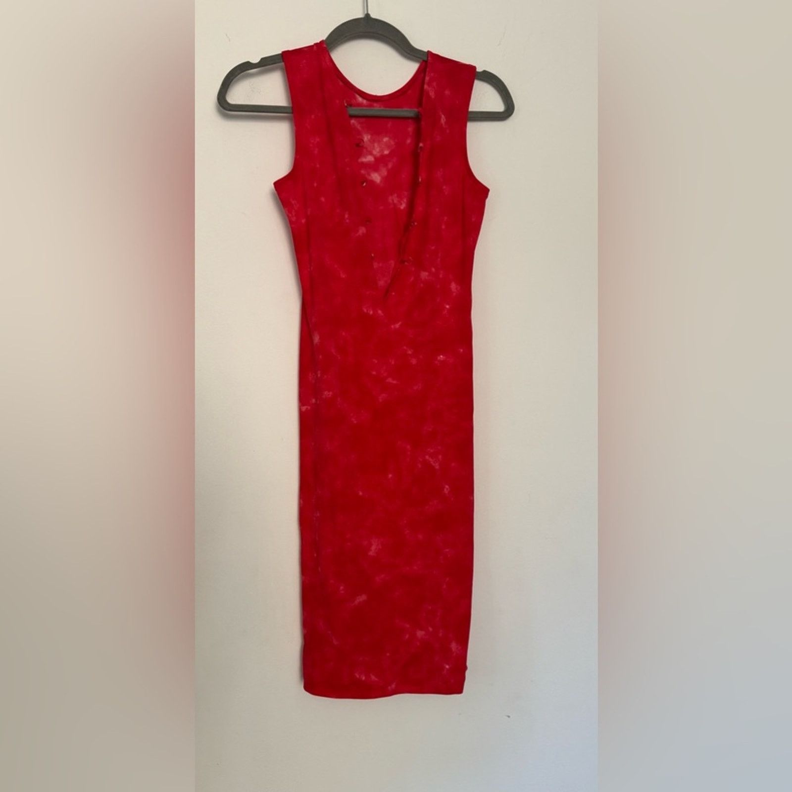 agnes b. Agnes B Paris Y2K Red Dress Size S / US 4 / IT 40 - 1 Thumbnail
